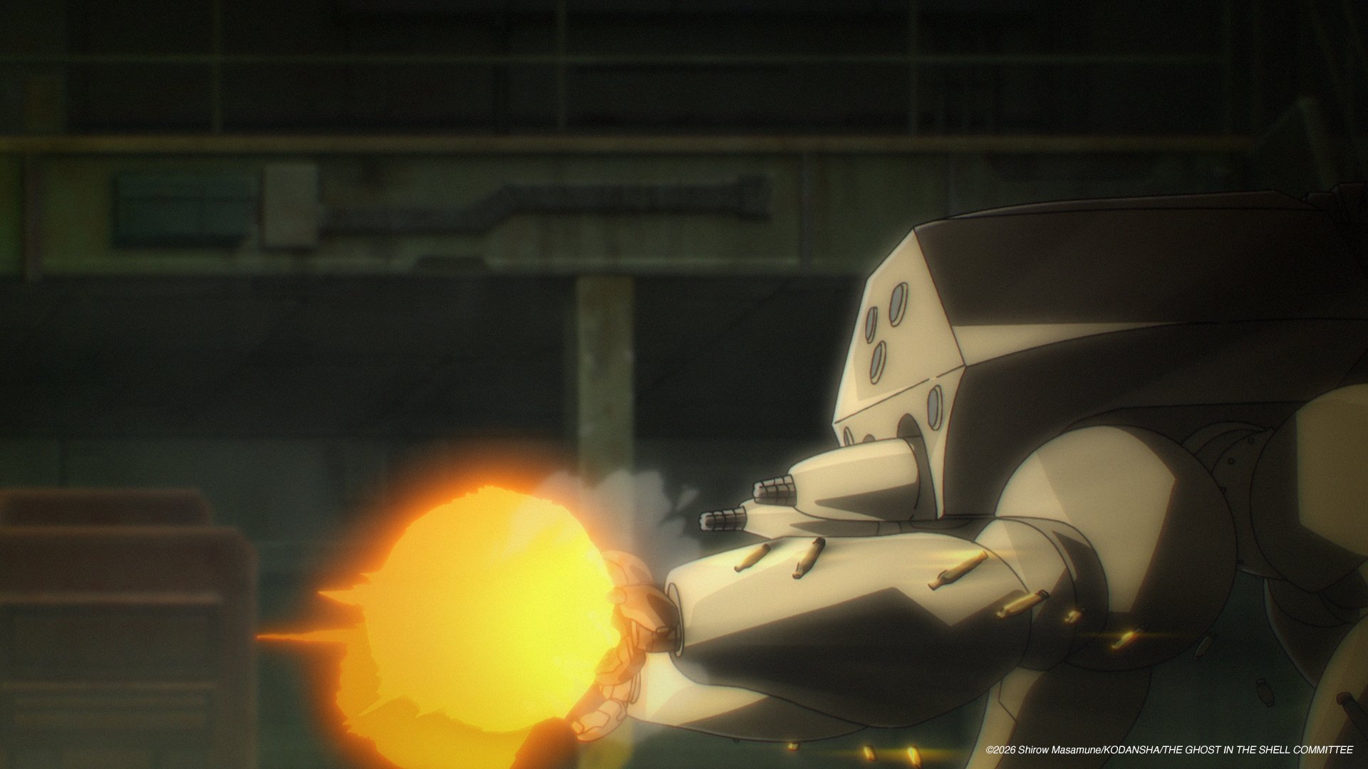 Le char d’assaut ouvre le feu dans The Ghost in the Shell
