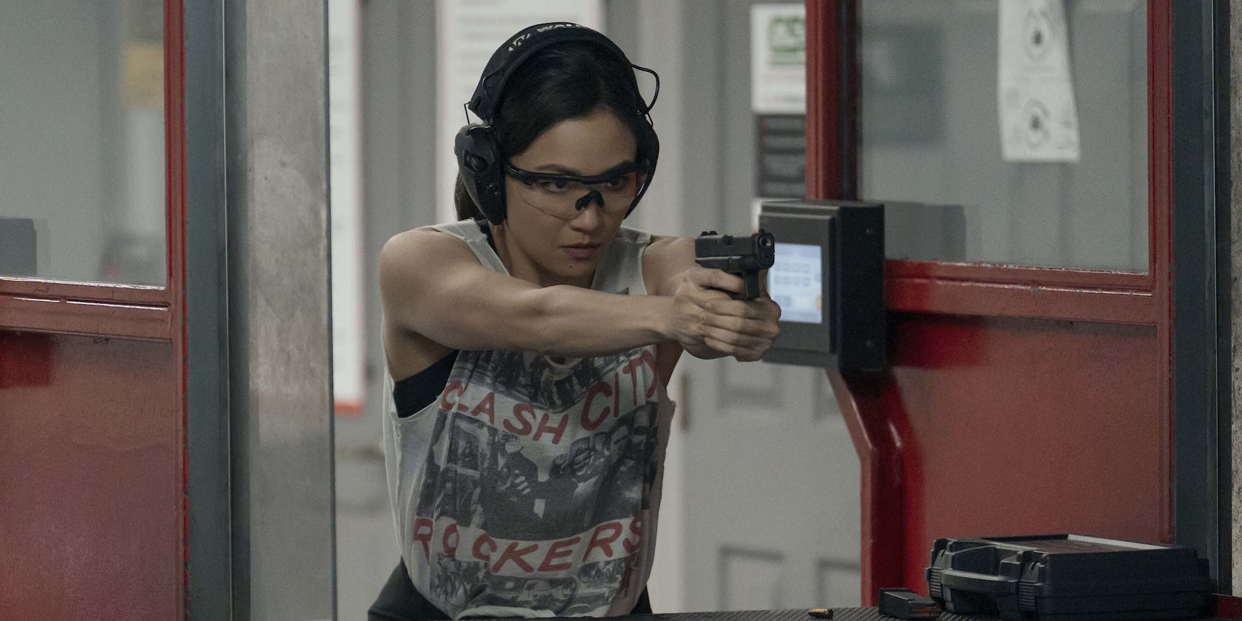 Constance Wu (Katie Buranek) dans la saison 2 de The Terminal List.