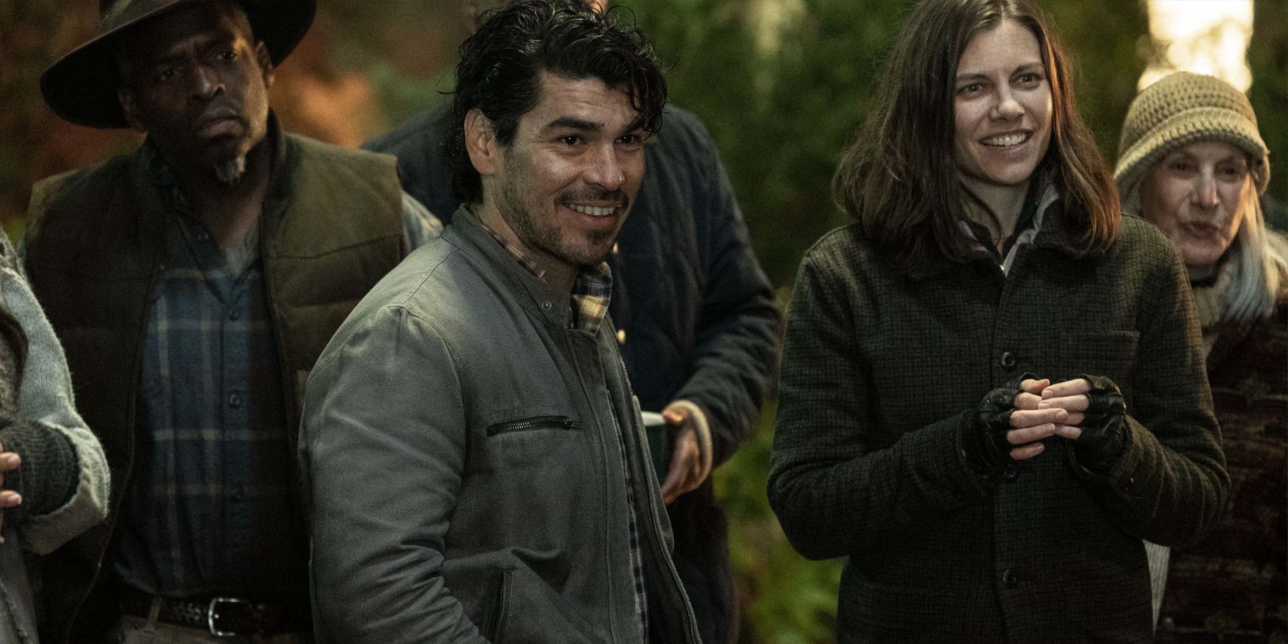 Luis (Raúl Castillo) et Maggie (Lauren Cohan) dans la saison 3 de Dead City.