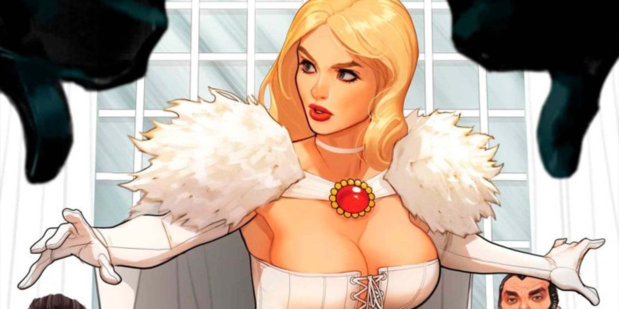 Couverture du comics Emma Frost: the White Queen.