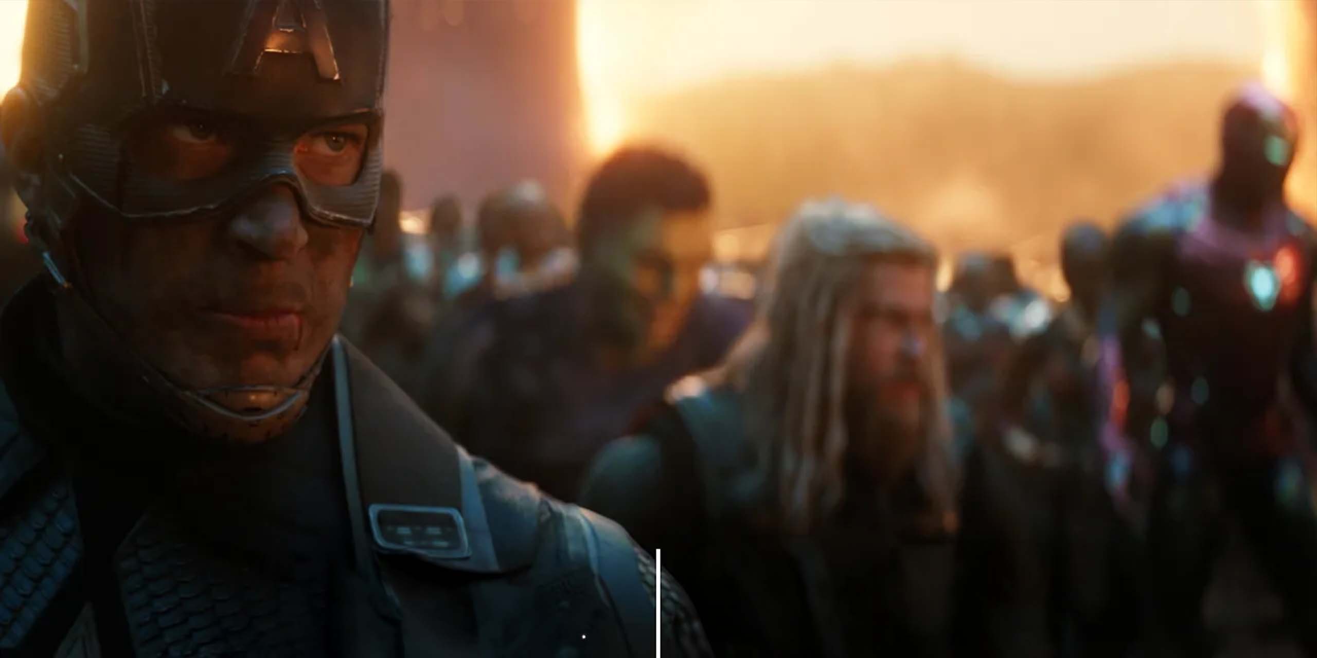 Captain America, Thor et les autres héros du MCU s'apprêtent à passer à l'attaque contre Thanos et son armée dans Avengers: Endgame.