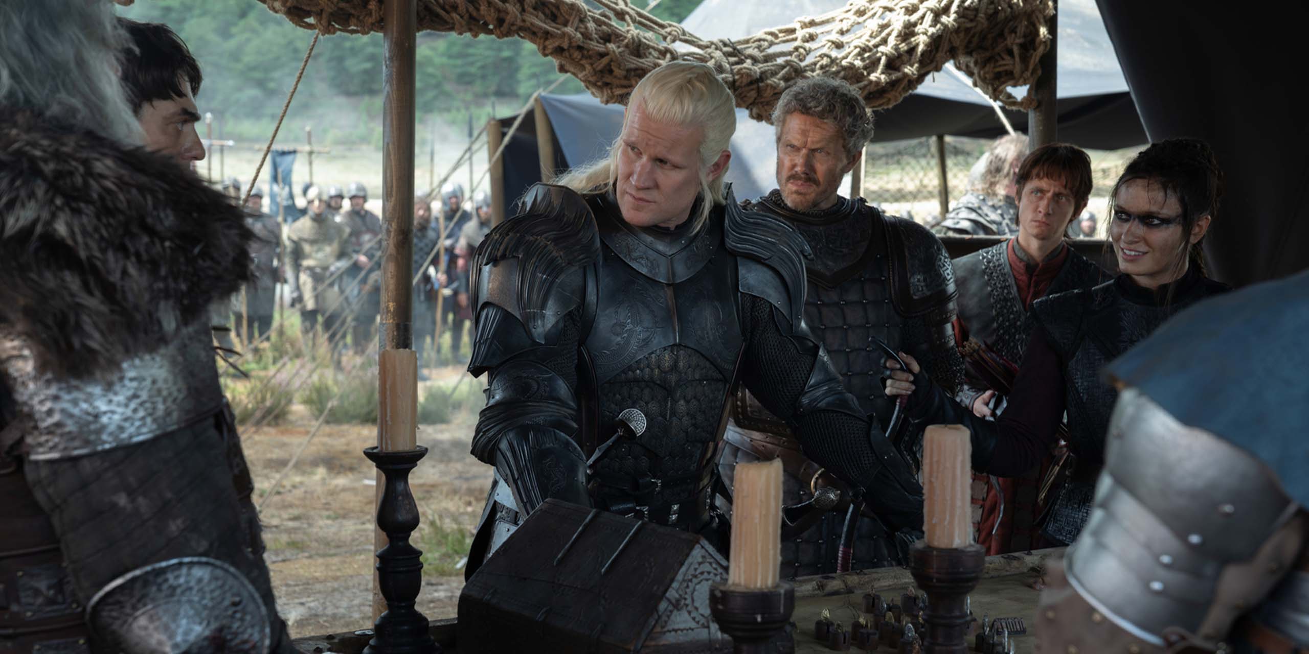 Daemon (Matt Smith) et ses hommes prépare l'offensive dans le final de la saison 3 d'House of the Dragon.
