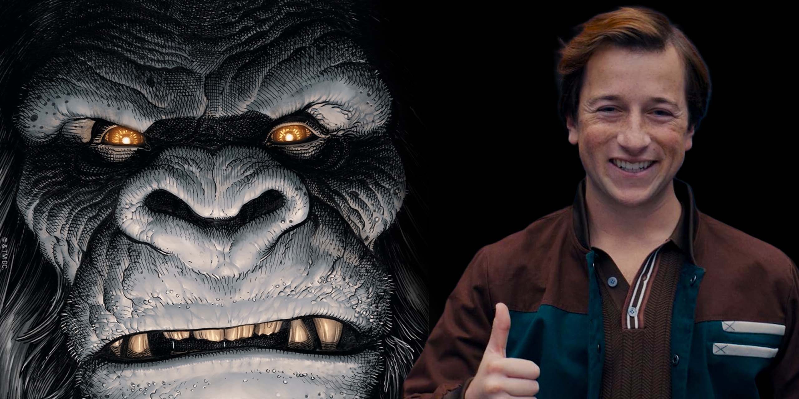 Jimmy Olsen et Gorilla Grodd.