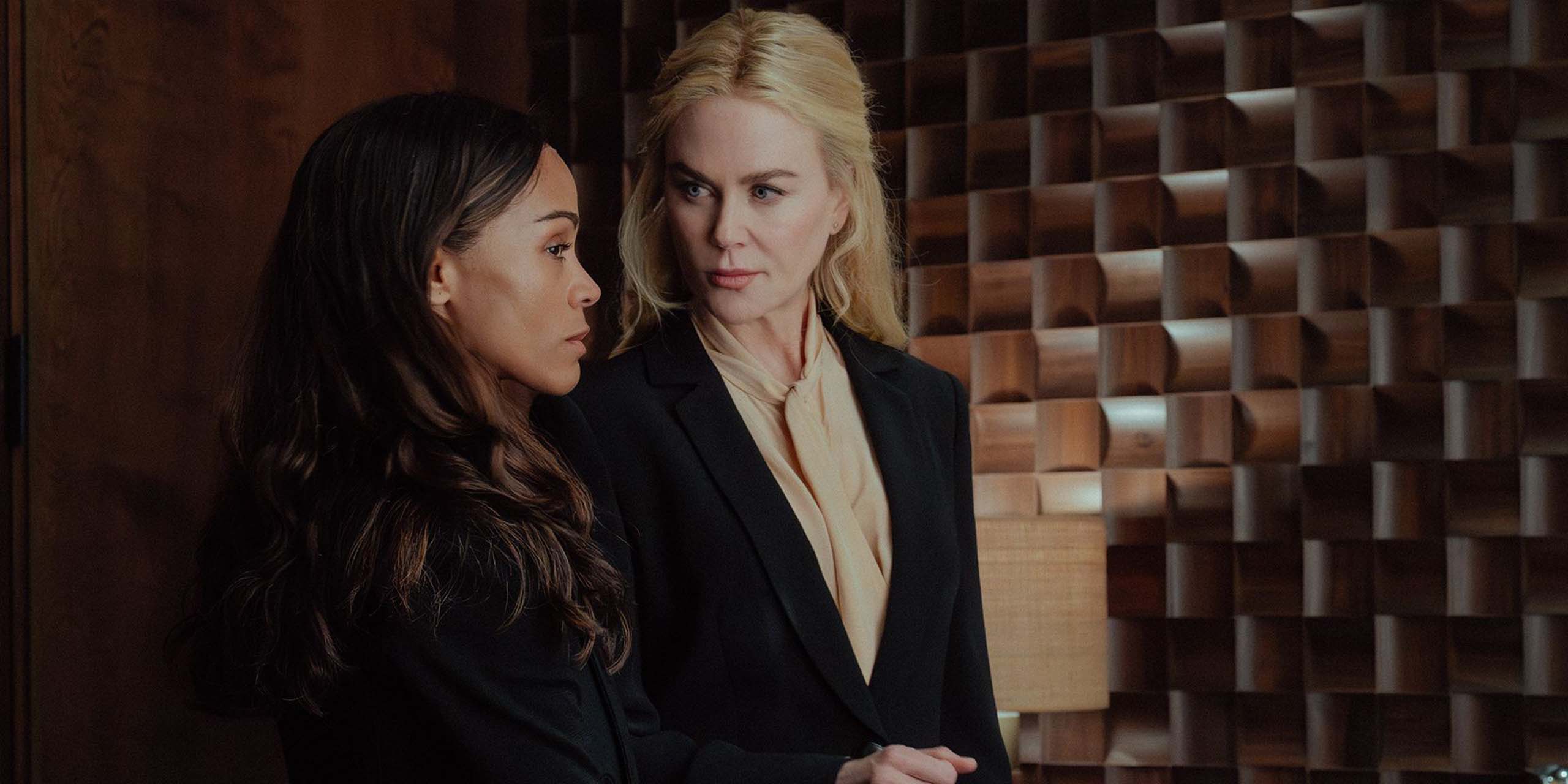 Zoe Saldaña et Nicole Kidman dans la saison 3 de dans Opérations Spéciales : Lioness..