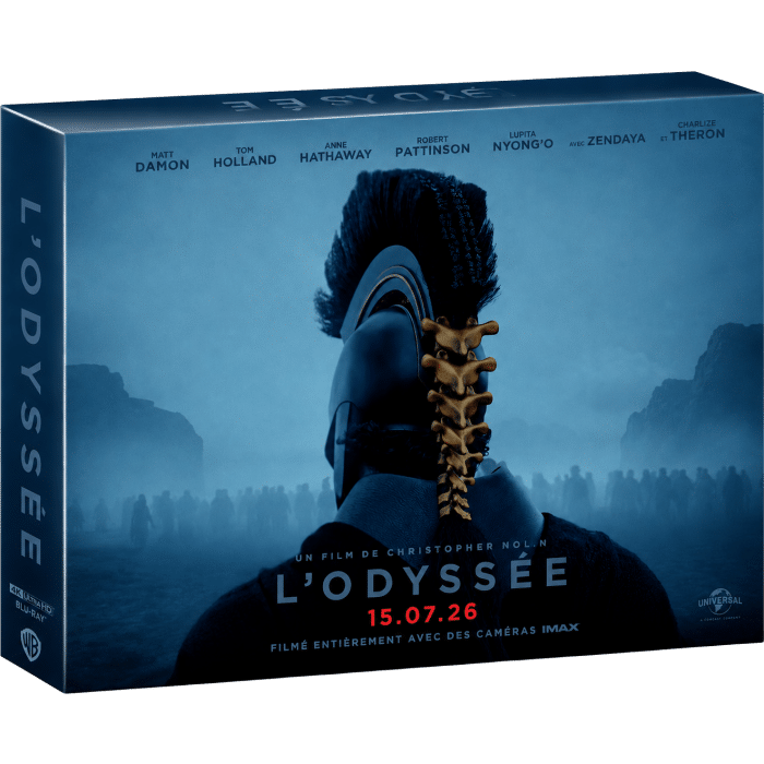 Coffret collector de L'Odyssée avec Blu-Ray 4K UltraHD.