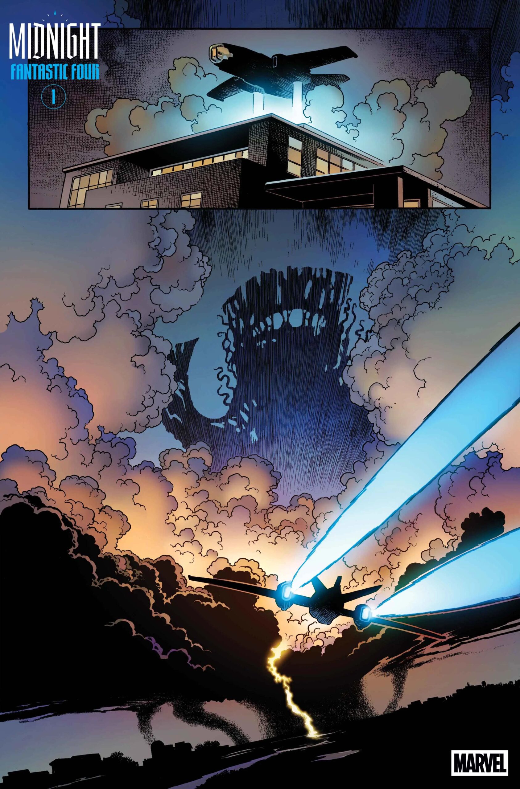 Page 3 de Midnight Fantastic Four #1.