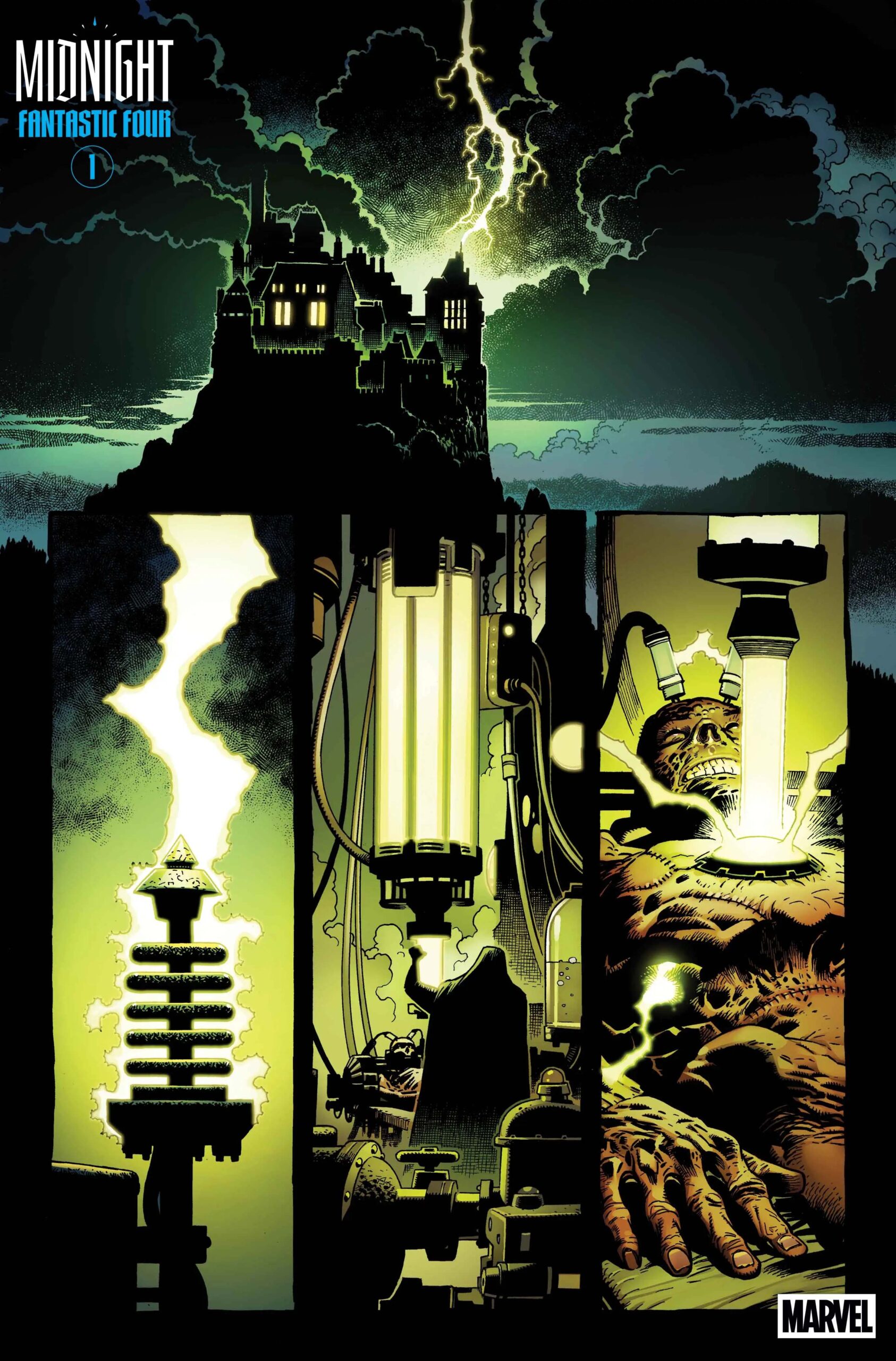 Page 4 de Midnight Fantastic Four #1.