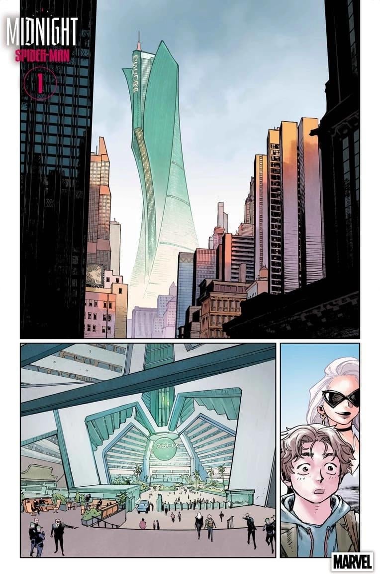 Planche 3 de Midnight Spider-Man #1.