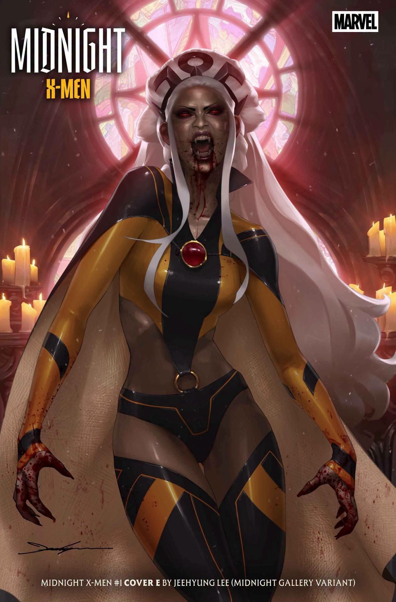 Couverture de Midnight X-Men #1 par Jeehyung Lee.