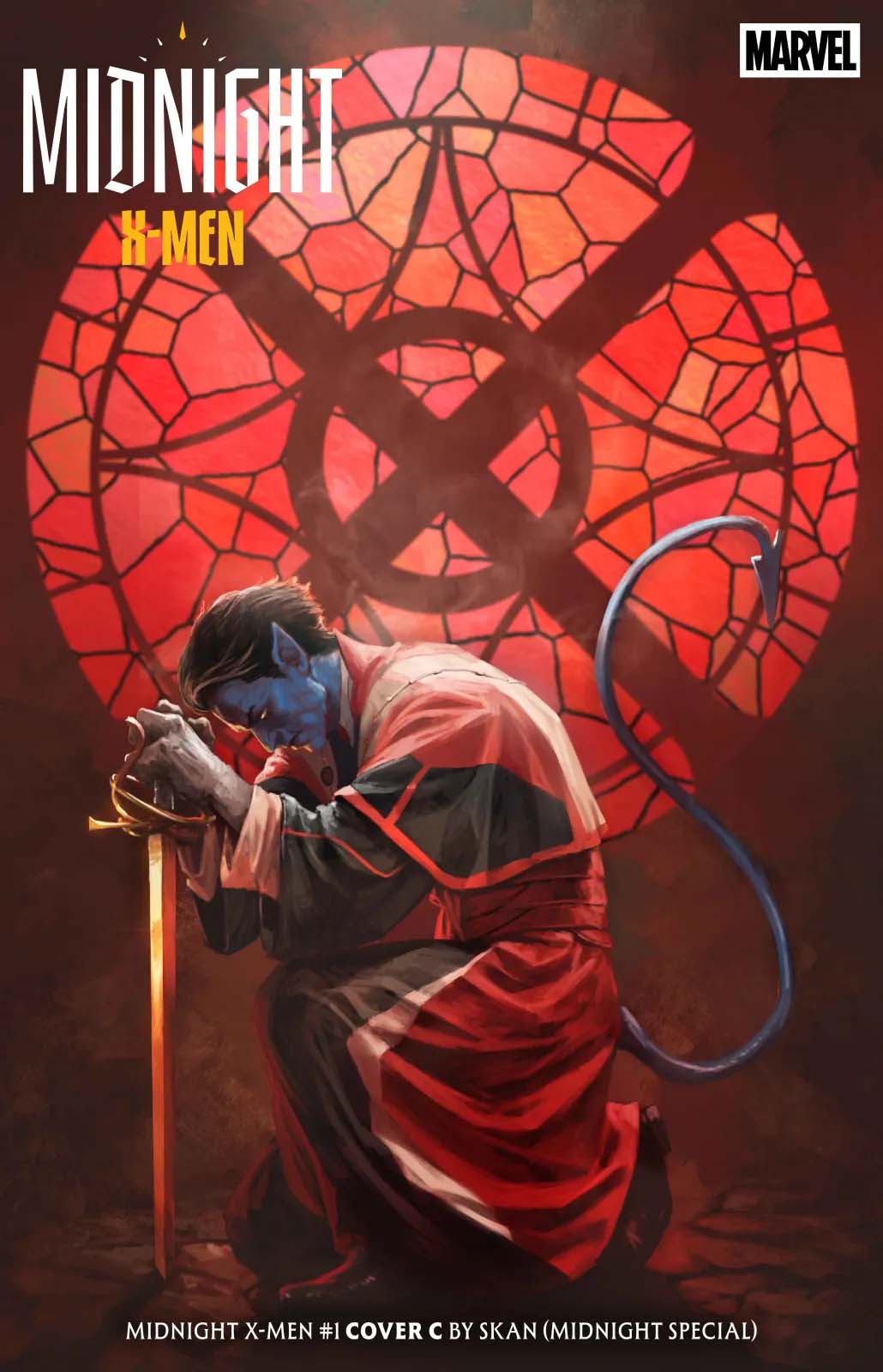 Couverture de Midnight X-Men #1 par Skan.