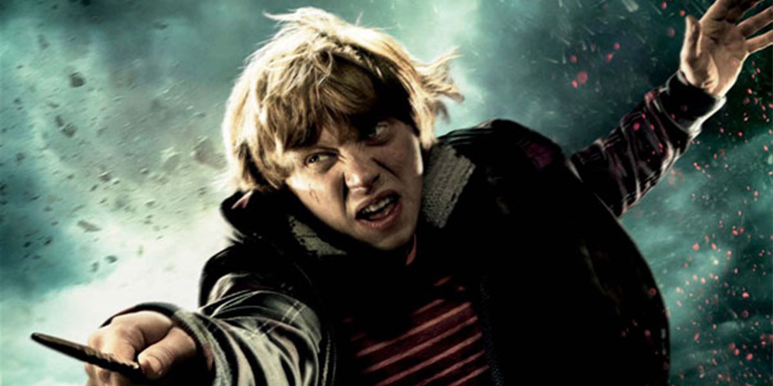 Ron Weasley (Rupert Grint) dans Harry Potter.