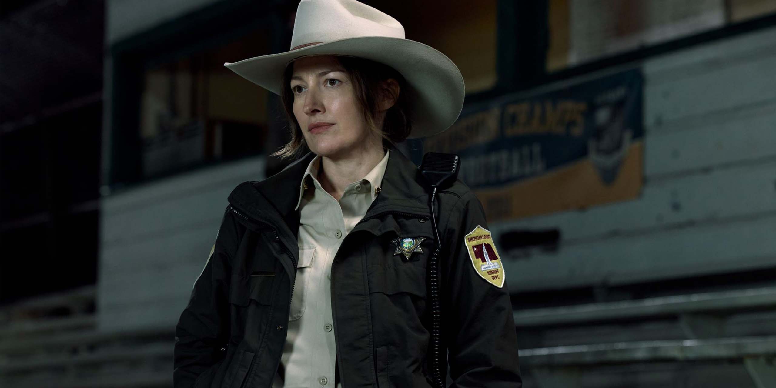 La shérif Kerry Kane (Kelly Macdonald) dans Lanterns.