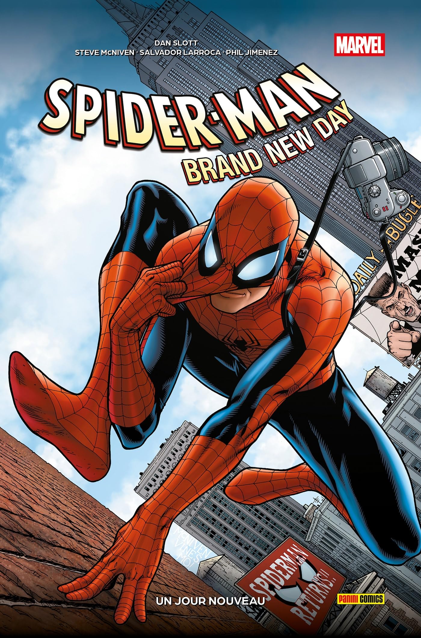 Spider-Man: Brand New Day tome 1, chez Panini Comics.