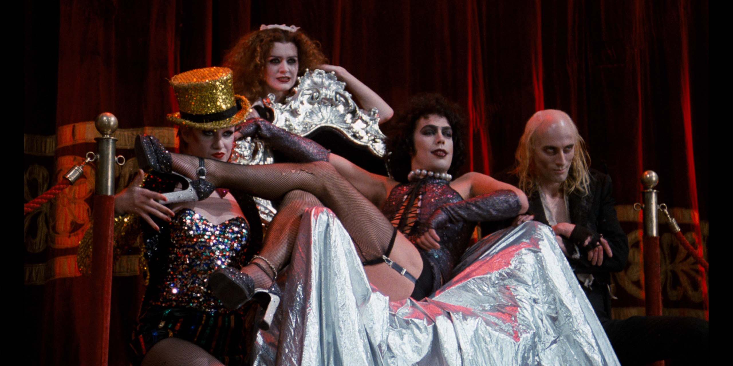 Tim Curry dans The Rocky Horror Picture Show.