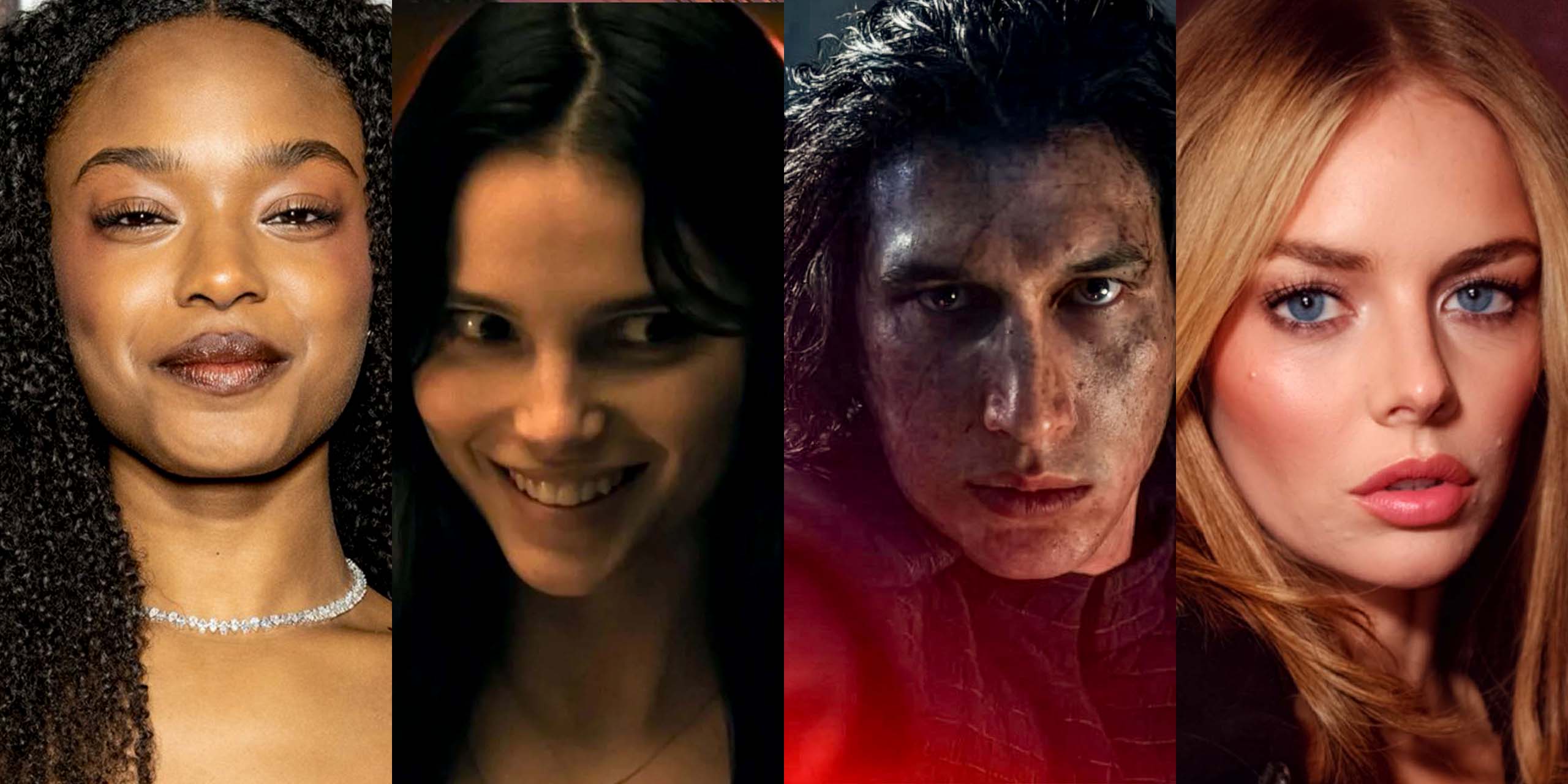 Maya Boyd, Inde Navarett, Adam Driver et Samara Weaving au casting des nouveaux X-Men du MCU.