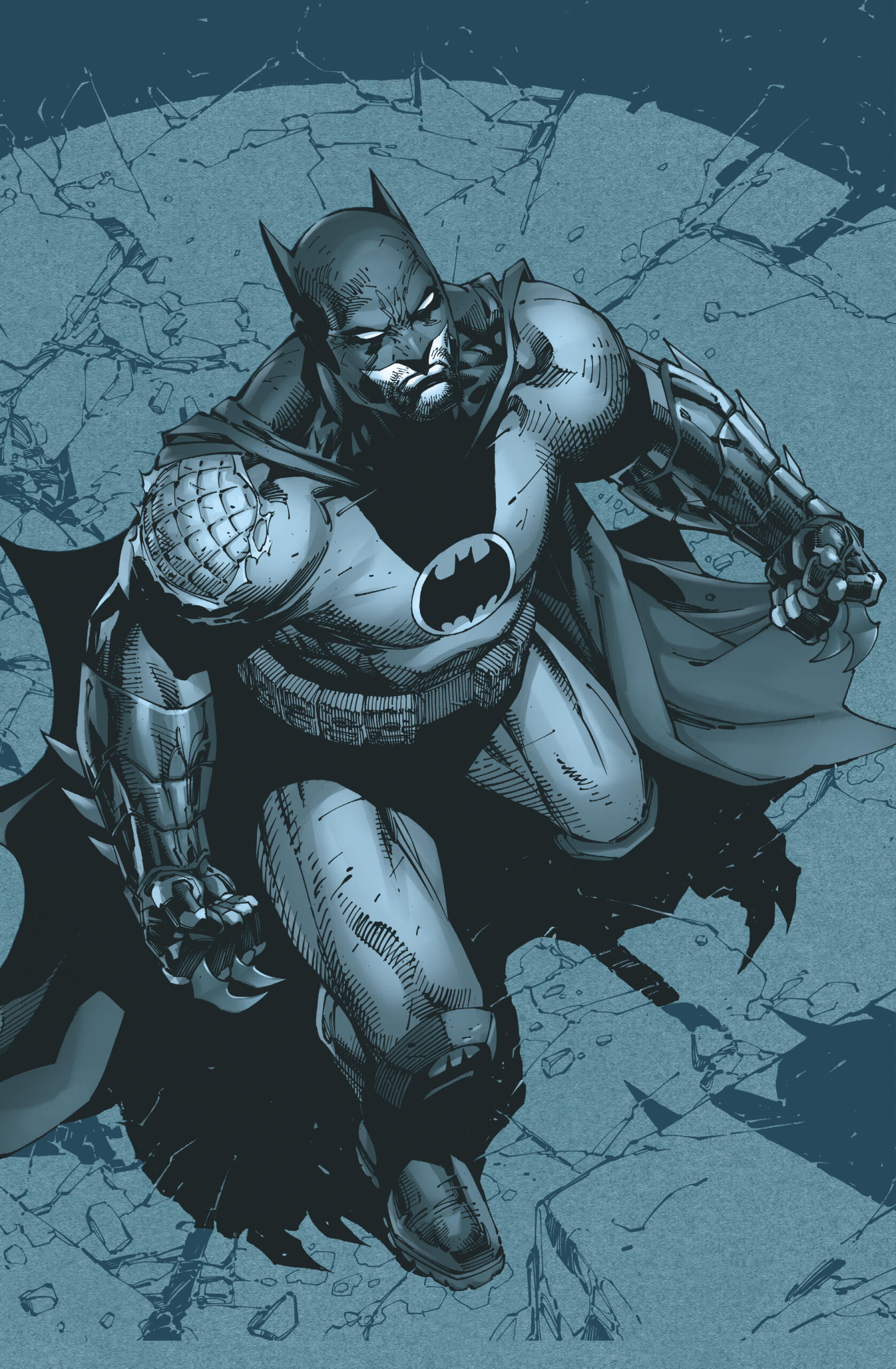 Planche de Batman Silence 2 par Jeph Loeb et Jim Lee.