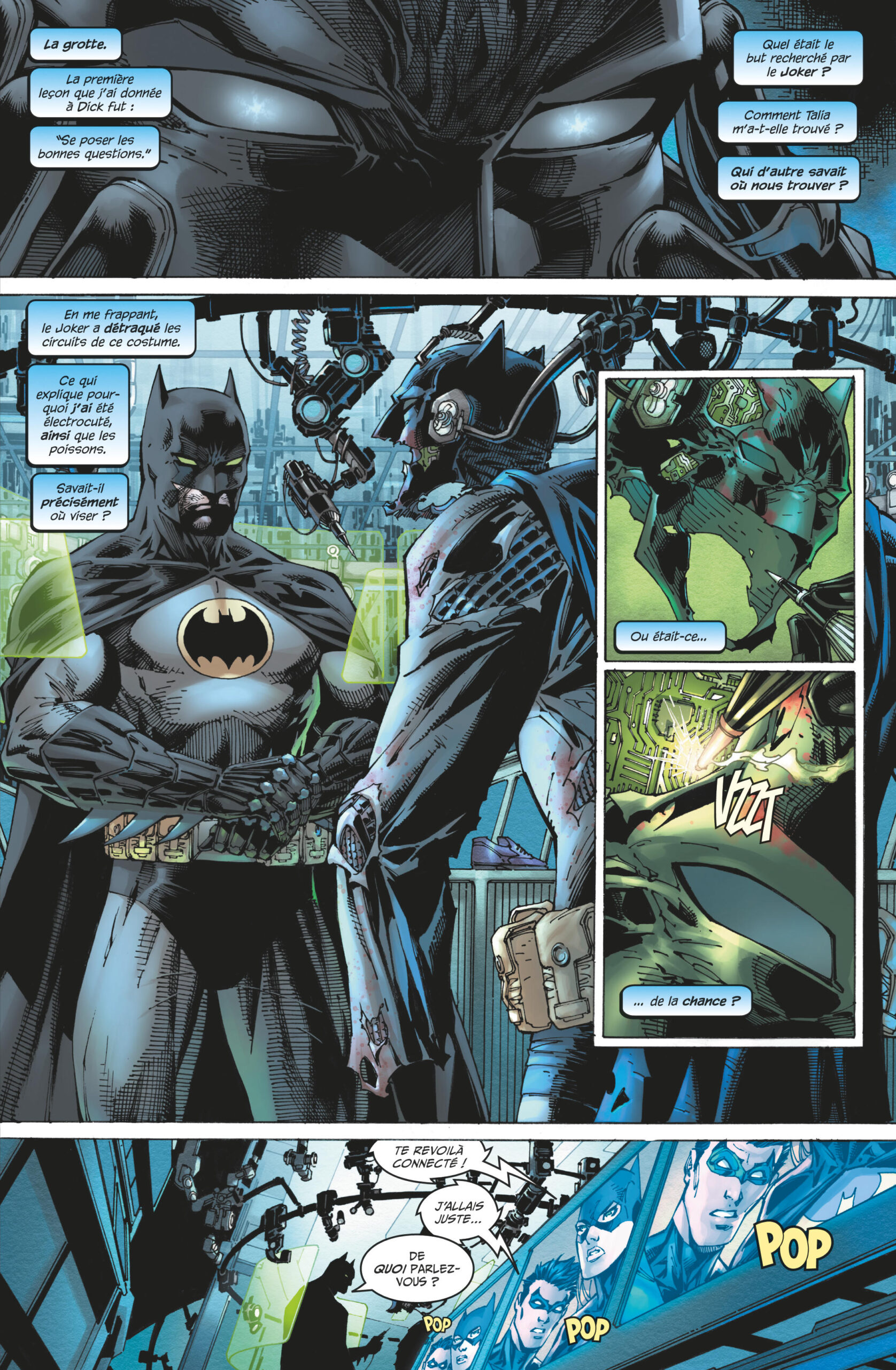Planche de Batman Silence 2 dessinée par Jim Lee.