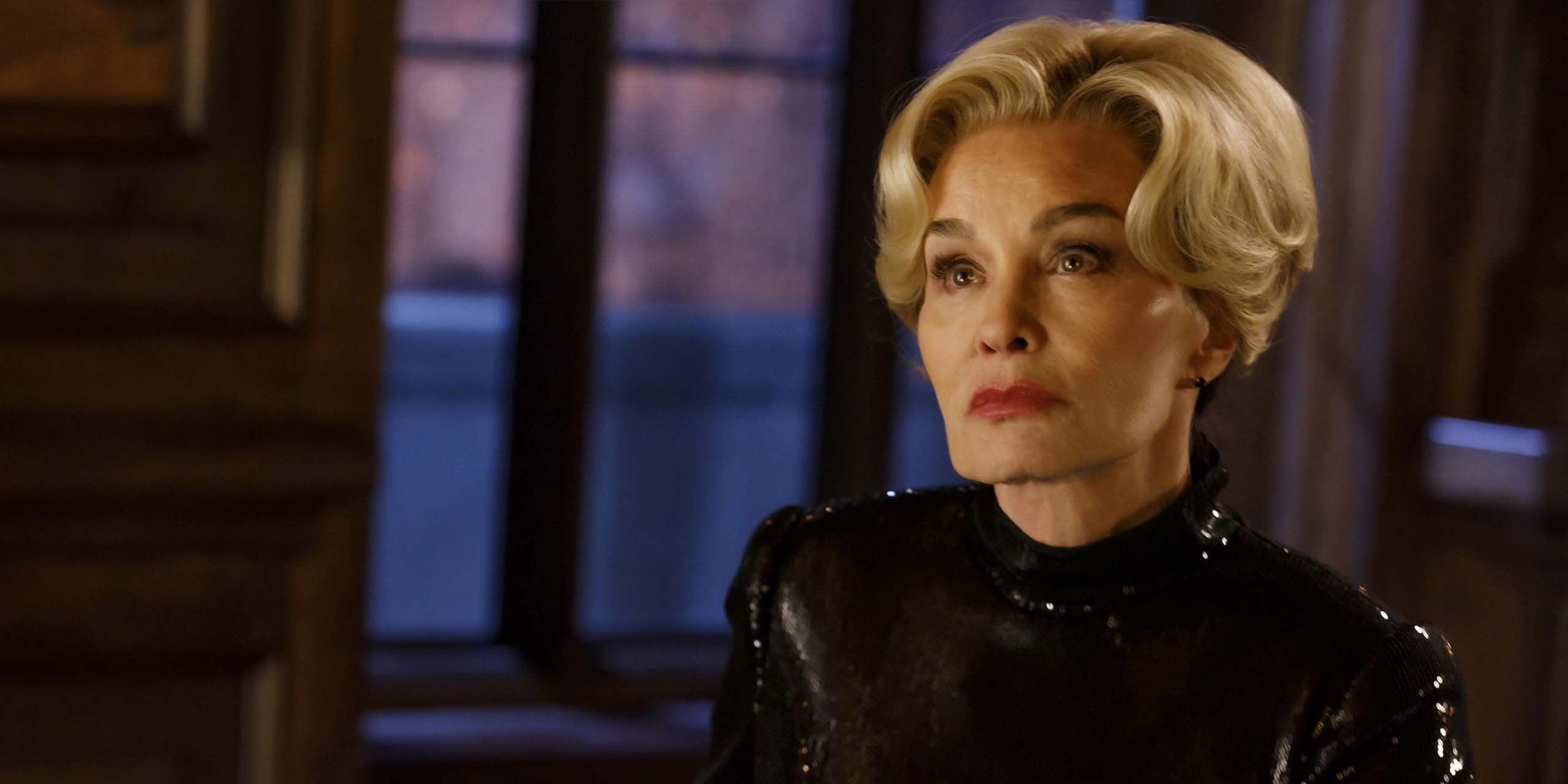 Jessica Lange dans le rôle de Constance Langdon dans la saison 13 d'American Horror Story.