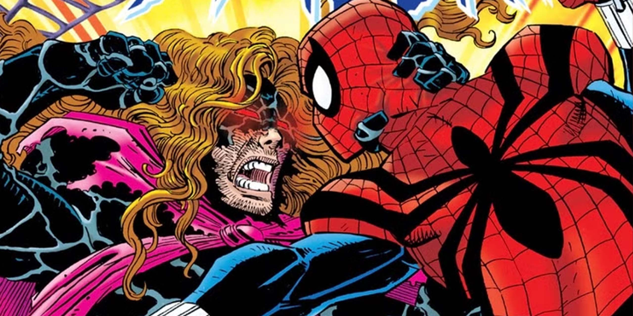 Ben Reilly face à Kaine Parker dans la saga du clone des comics Spider-Man.