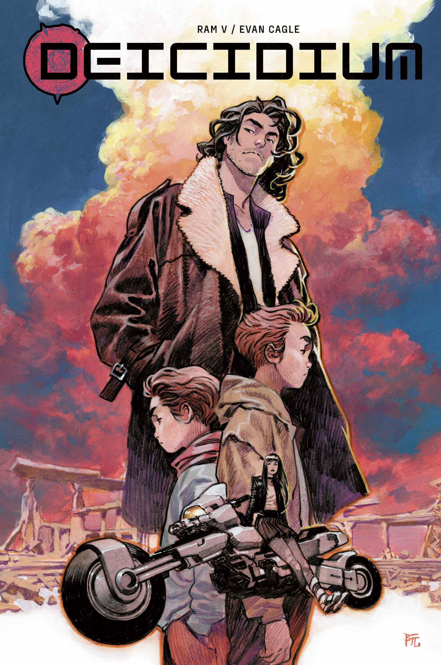 Couverture de Deicidium, de Ram V et Evan Cagle chez Morgen.