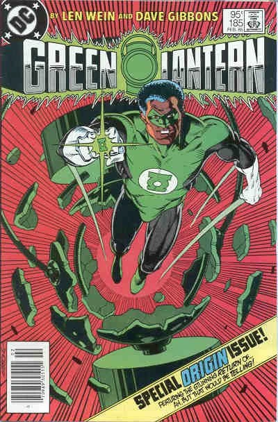 Couverture du Green Lantern #185.
