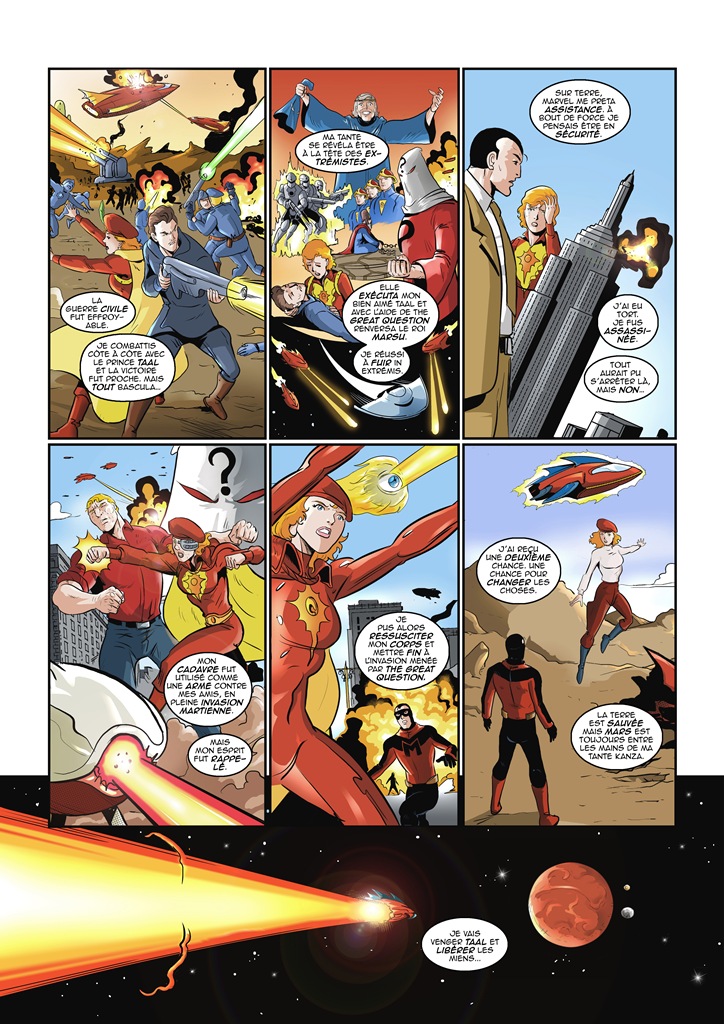 Page 3 de Martian Wars, le tome 5 de Centaur Chronicles