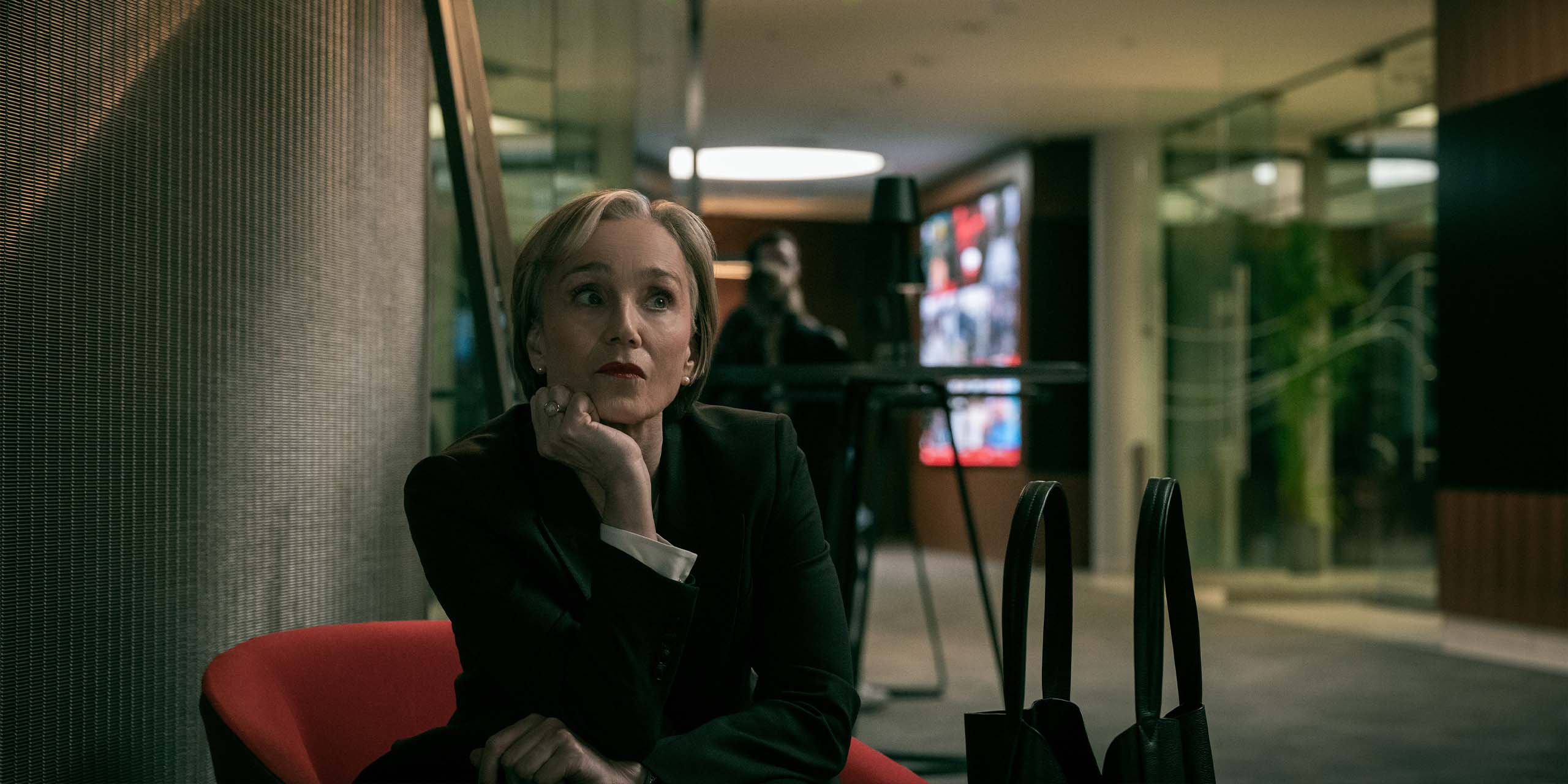 Diana Taverner (Kristin Scott Thomas) dans la saison 6 de Slow Horses.