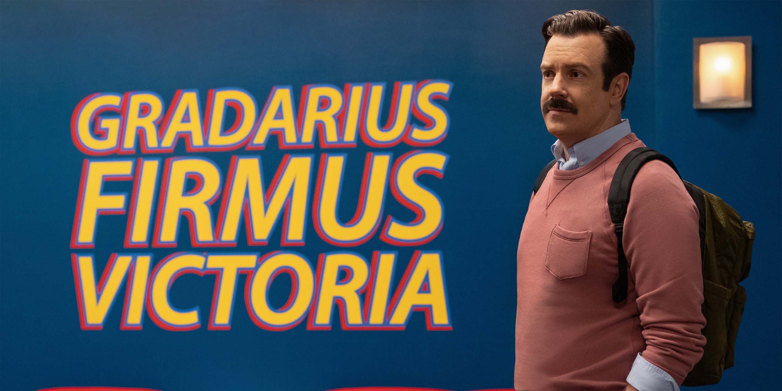 Jason Sudeikis dans le rôle de Ted dans la saison 4 de Ted Lasso.