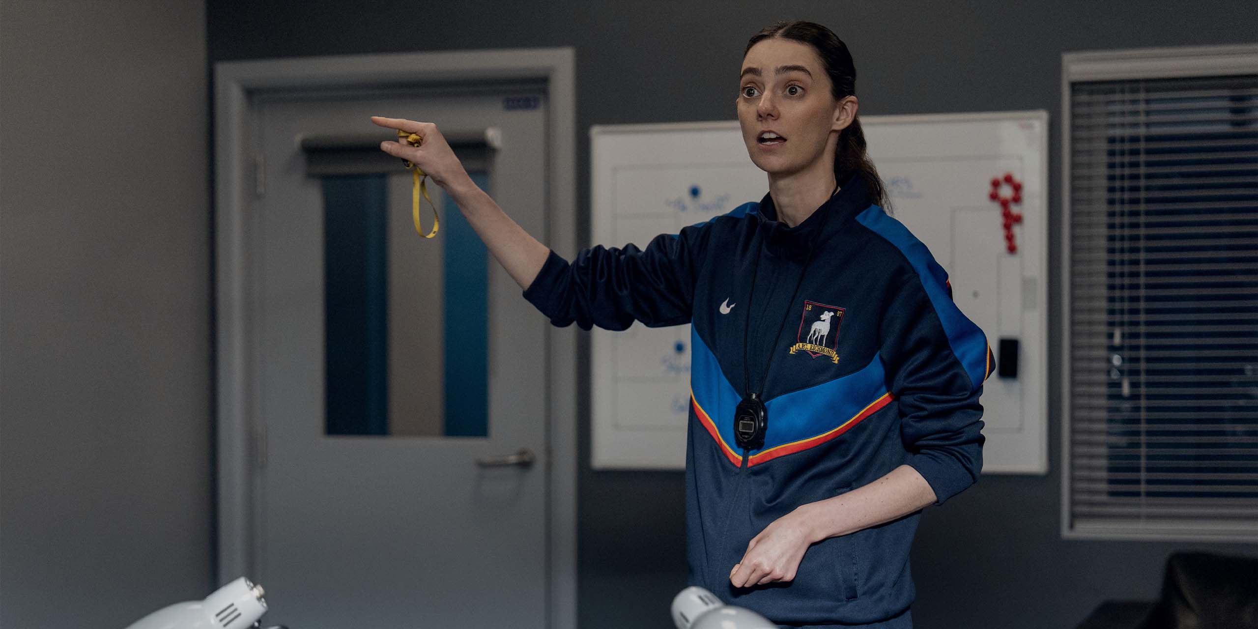 Alice Chilton (Tanya Reynolds) dans la saison 4 de Ted Lasso.