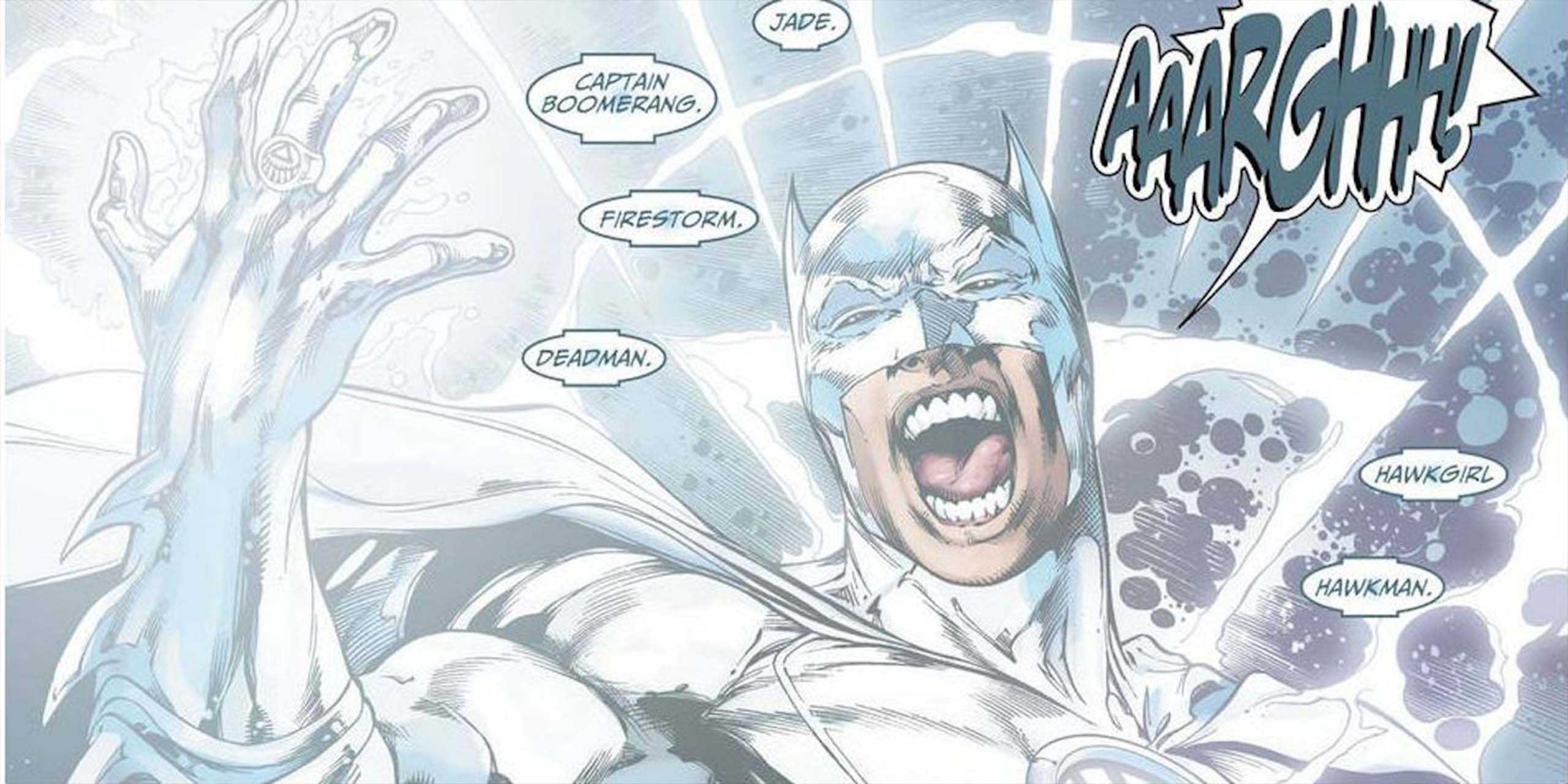 Batman devient un White Lantern dans Batman: Universe #5.