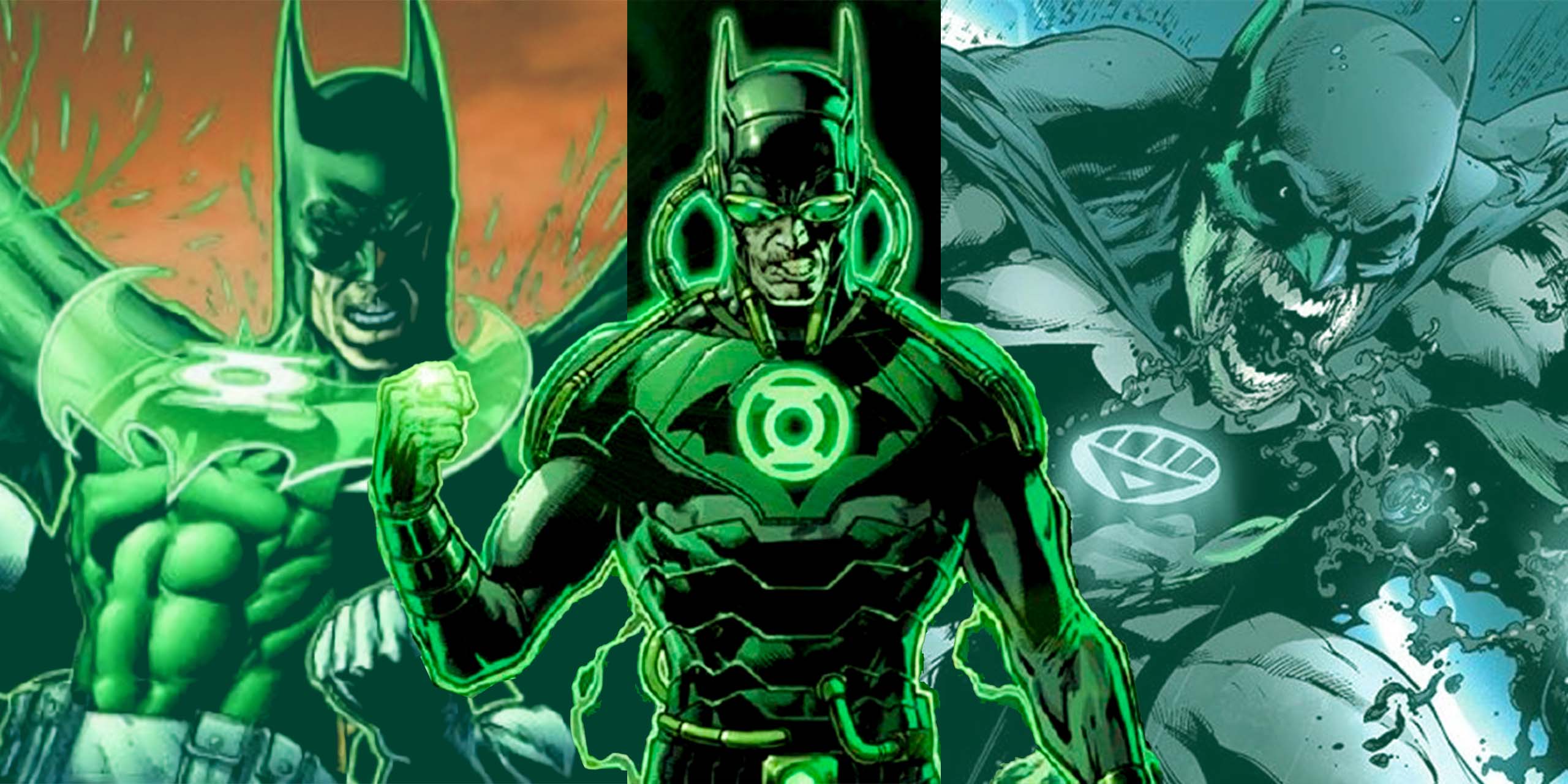 Batman a non seulement été plusieurs fois Green Lantern, mais aussi Yellow Lantern, Black Lantern et White Lantern.