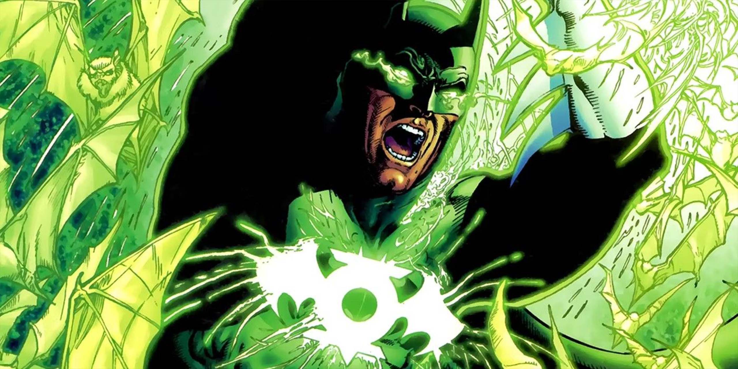 Batman porte l'anneau et devient un Green Lantern dans les comics DC.