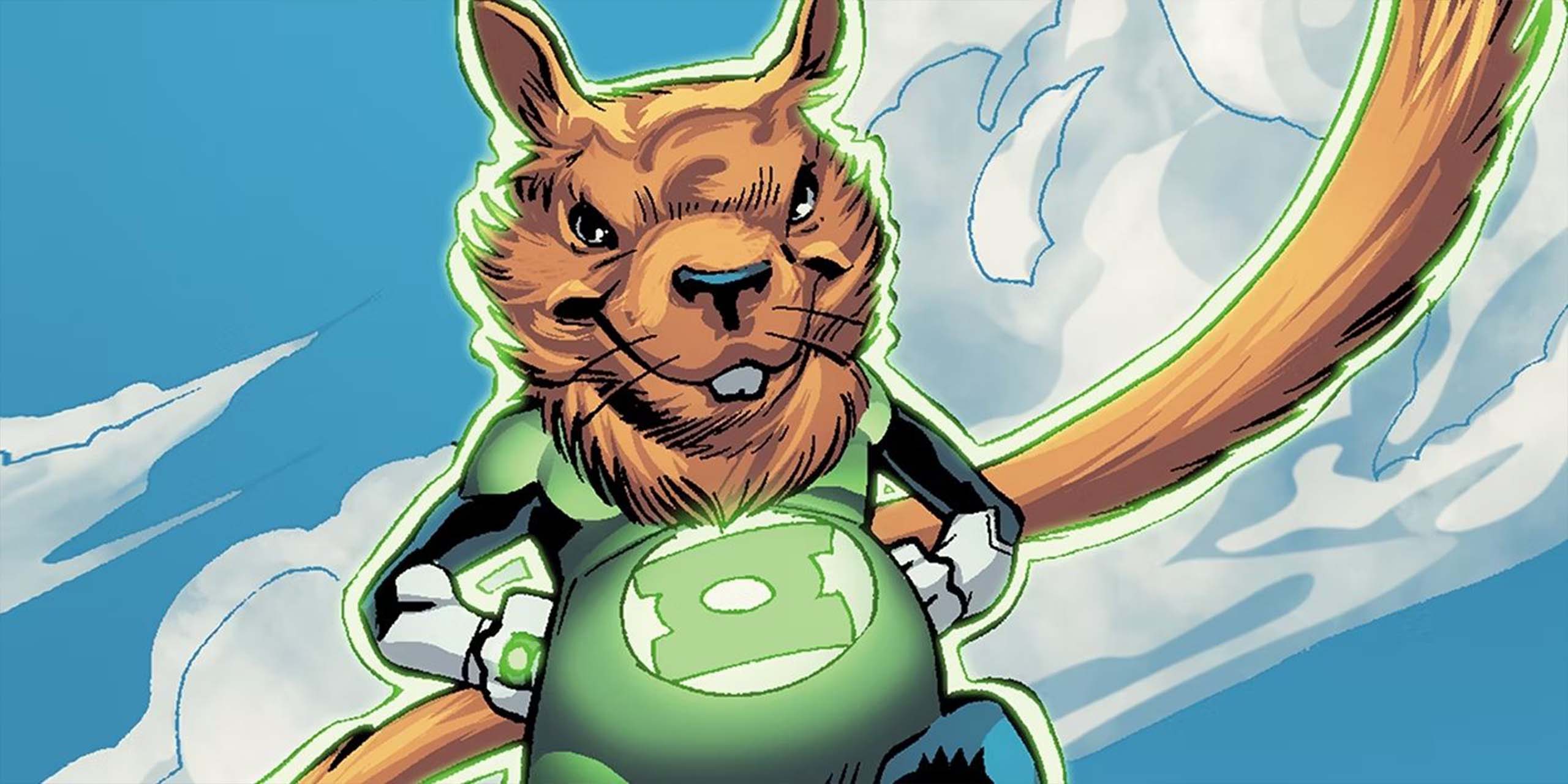 Ch'p, le Green Lantern écureuil.