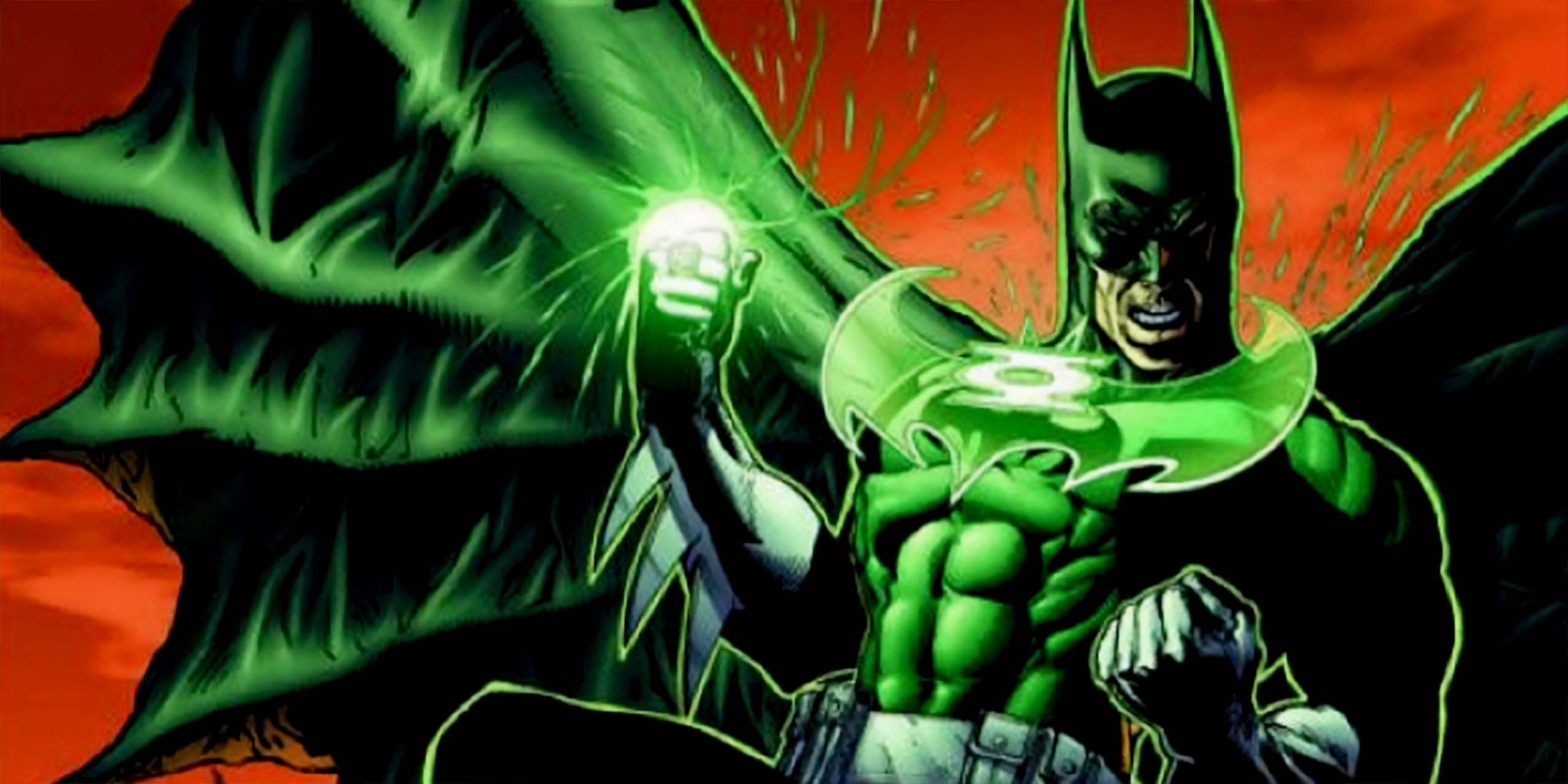Batman devient un Green Lantern.
