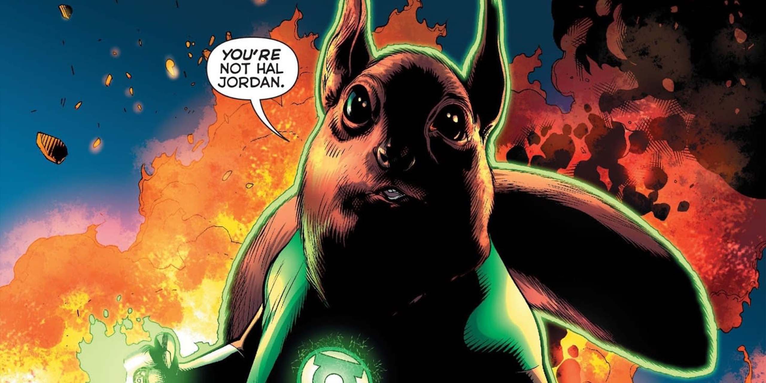 Le Green Lantern écureuil B'dg.