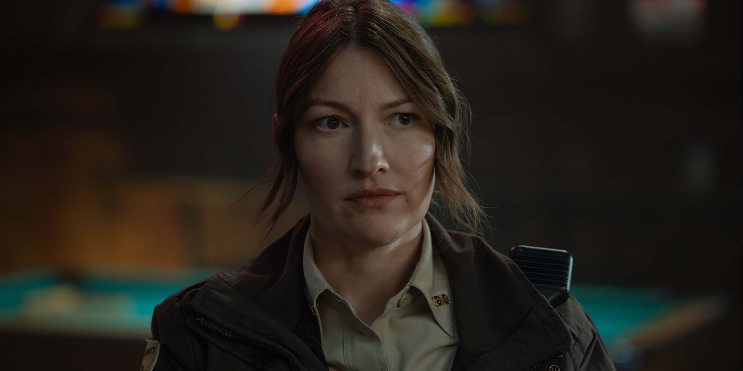 La shérif Kerry Kane (Kelly Macdonald) dans Lanterns.
