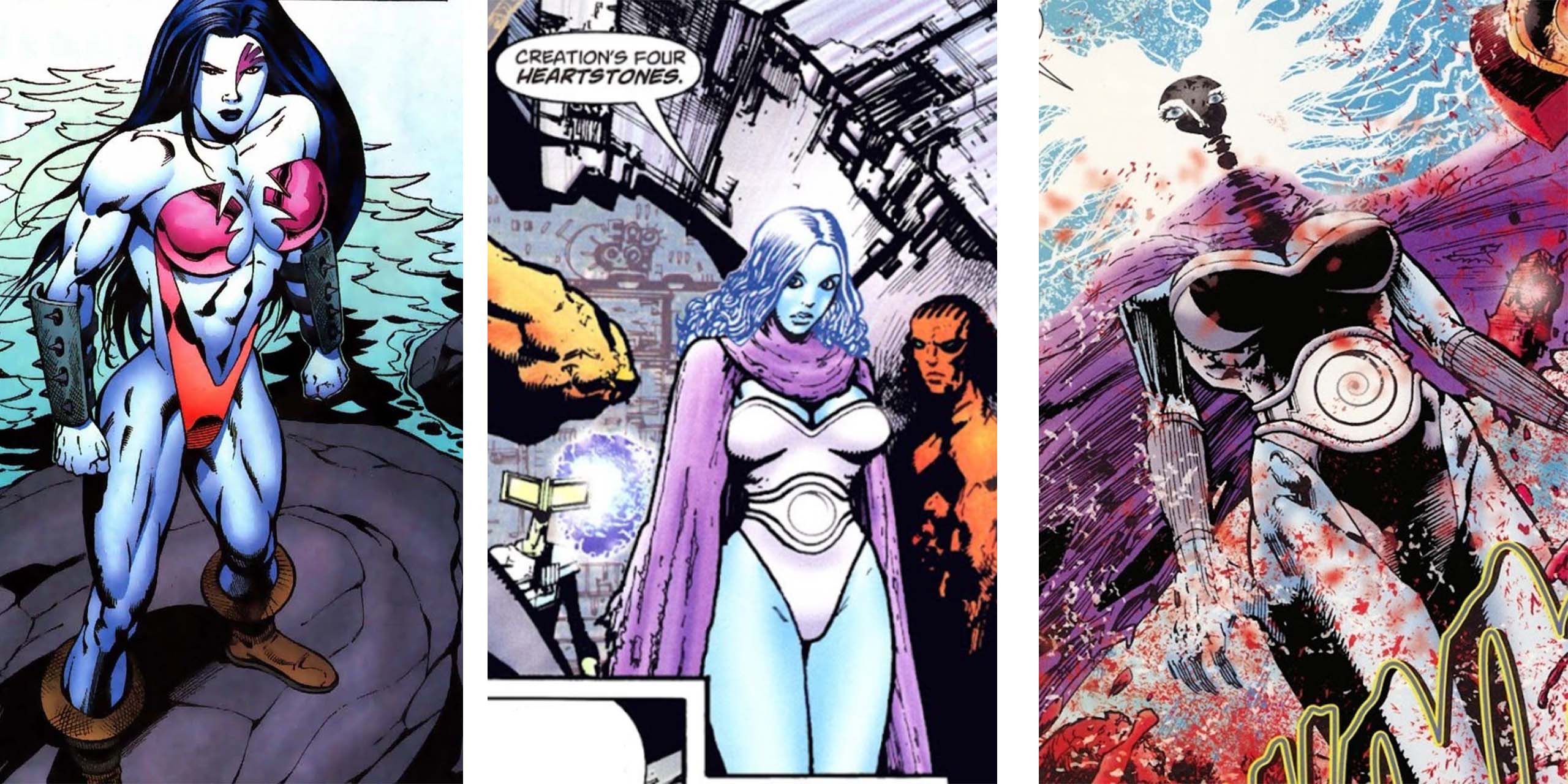Lianna et son évolution dans les comics Green Lantern.