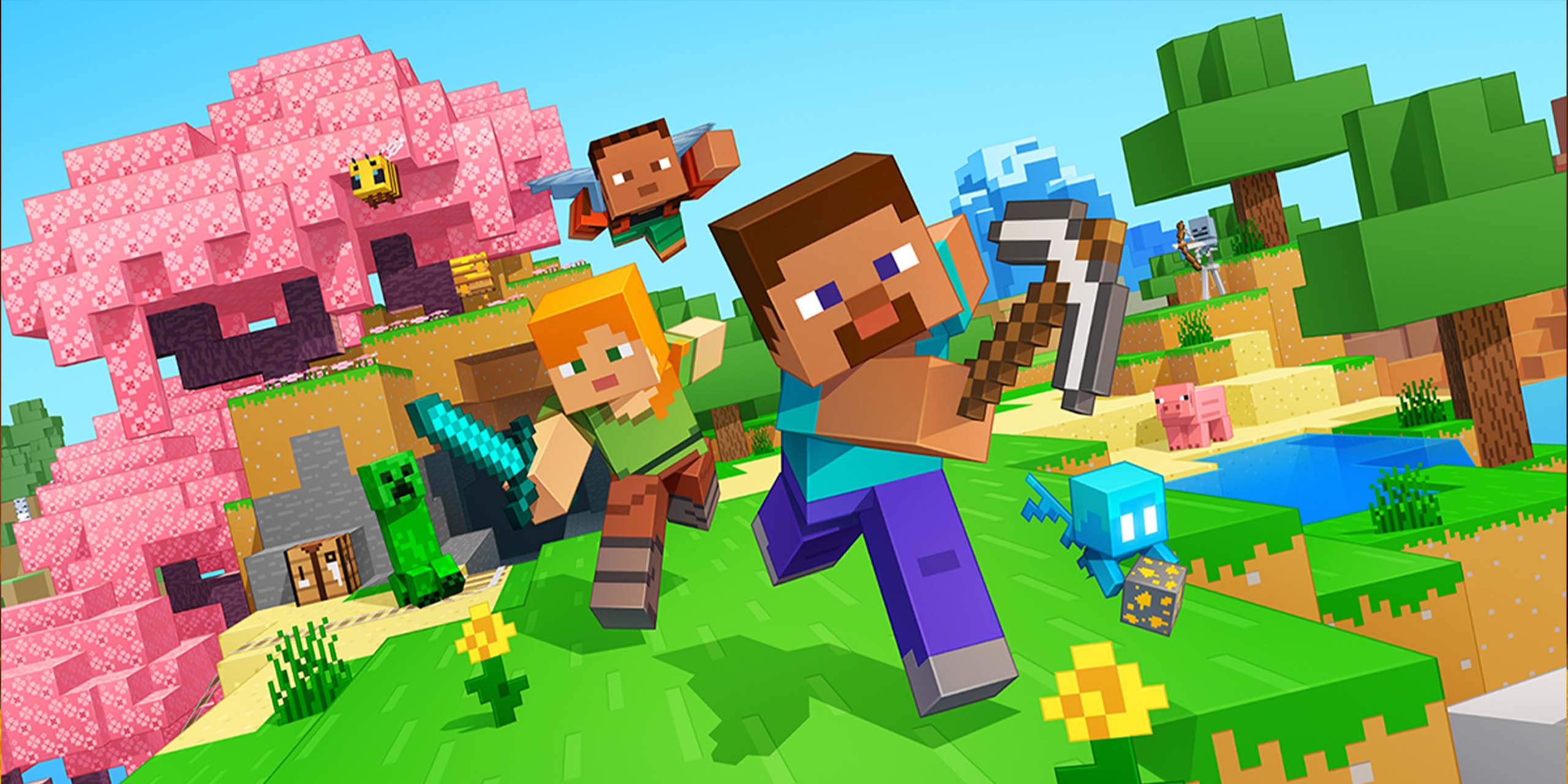 Le jeu Minecraft arrive sur Netflix.