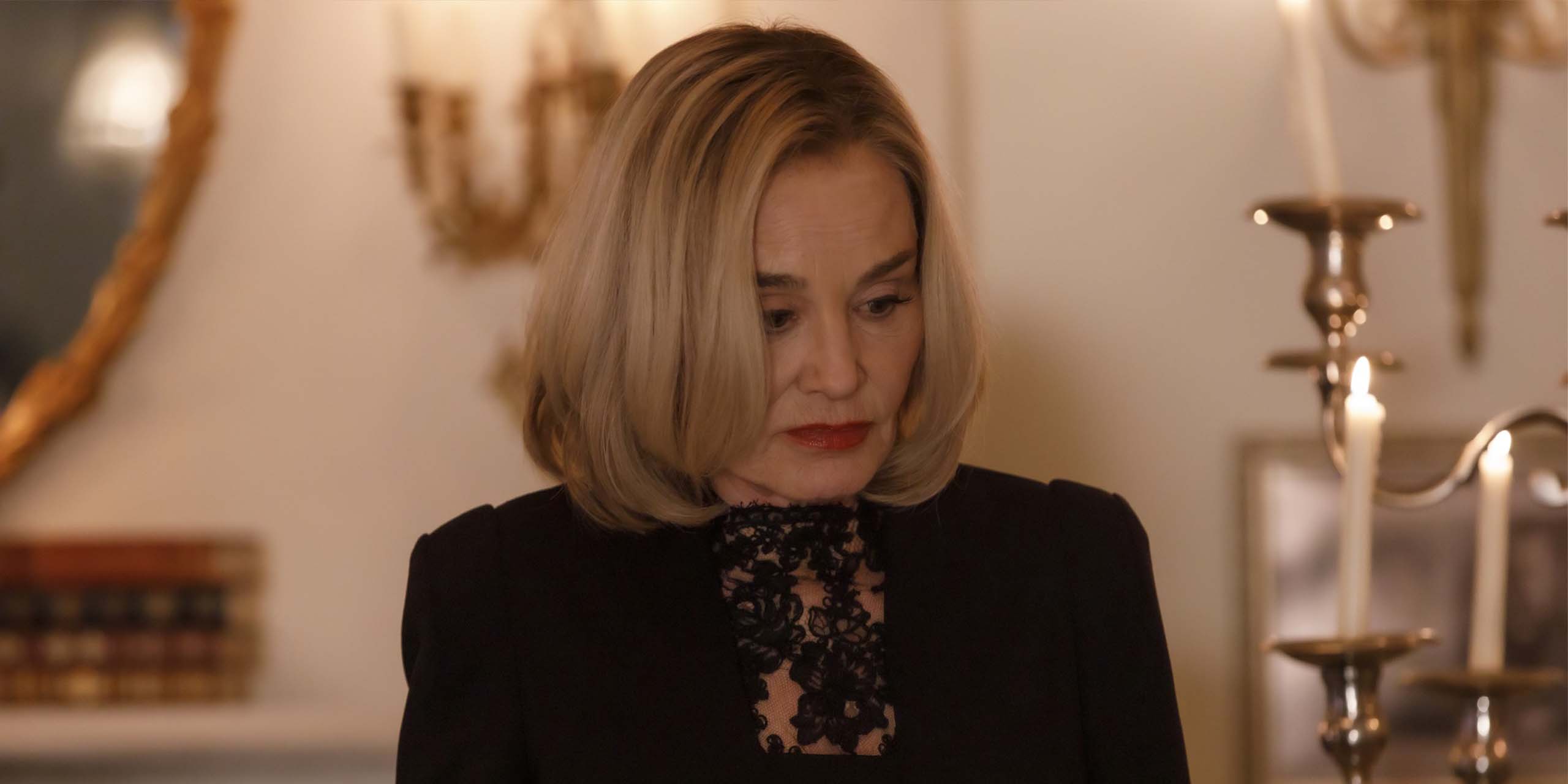 Jessica Lange dans le rôle de Constance Langdon dans la saison 13 d'American Horror Story.