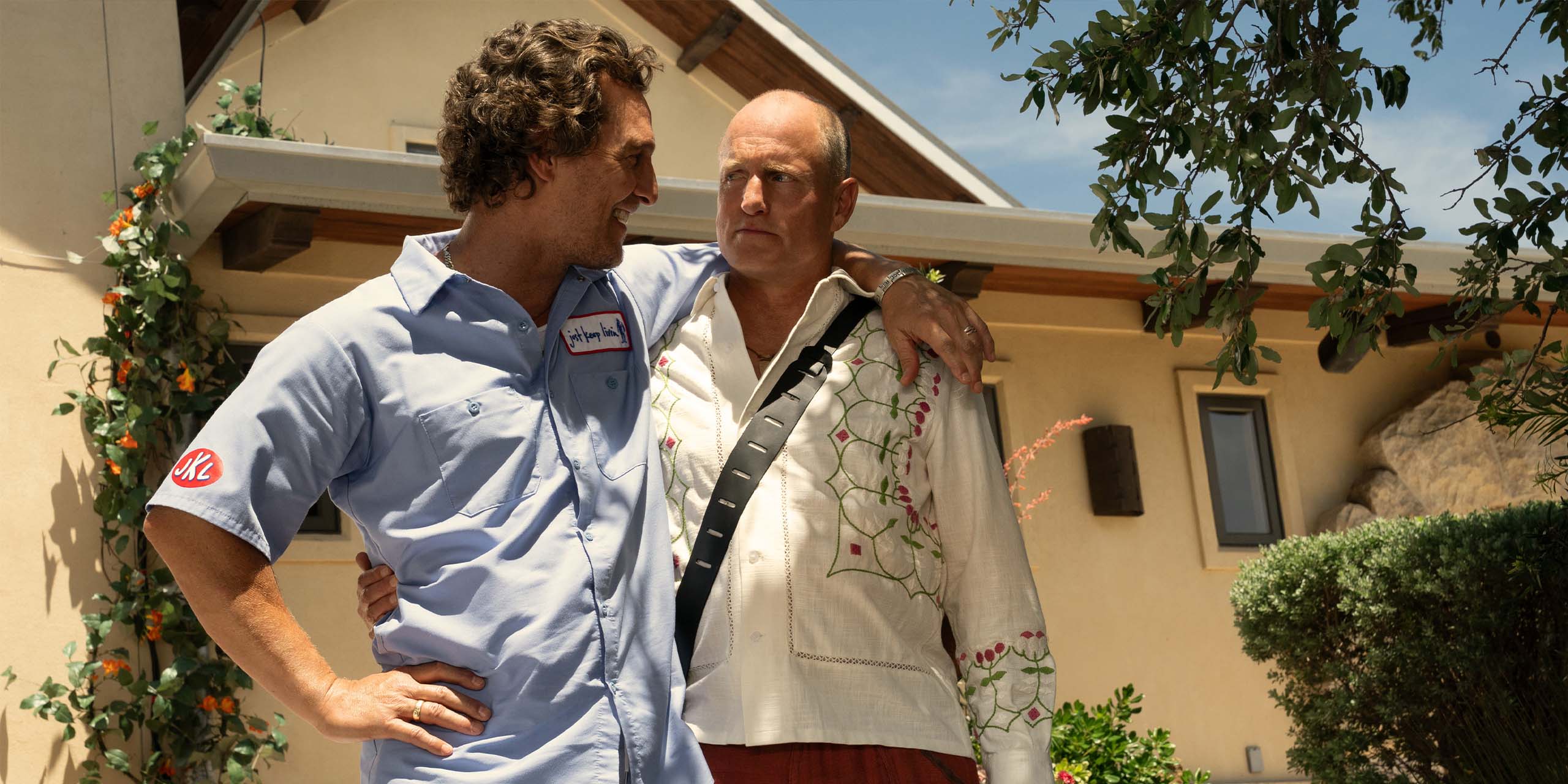 Woody Harrelson et Matthew McConaughey ensemble dans Brothers.