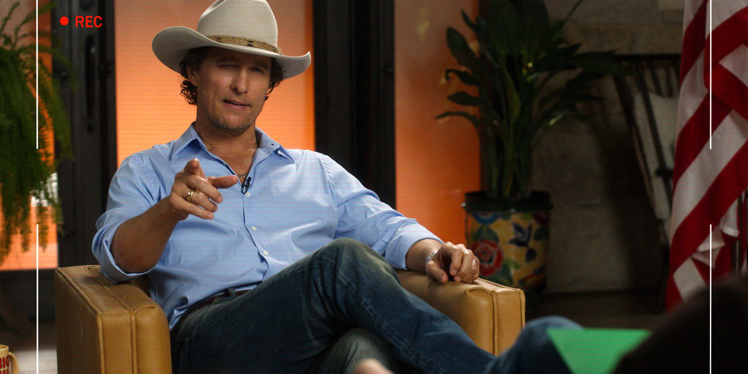 Matthew McConaughey à l'antenne dans Brothers.