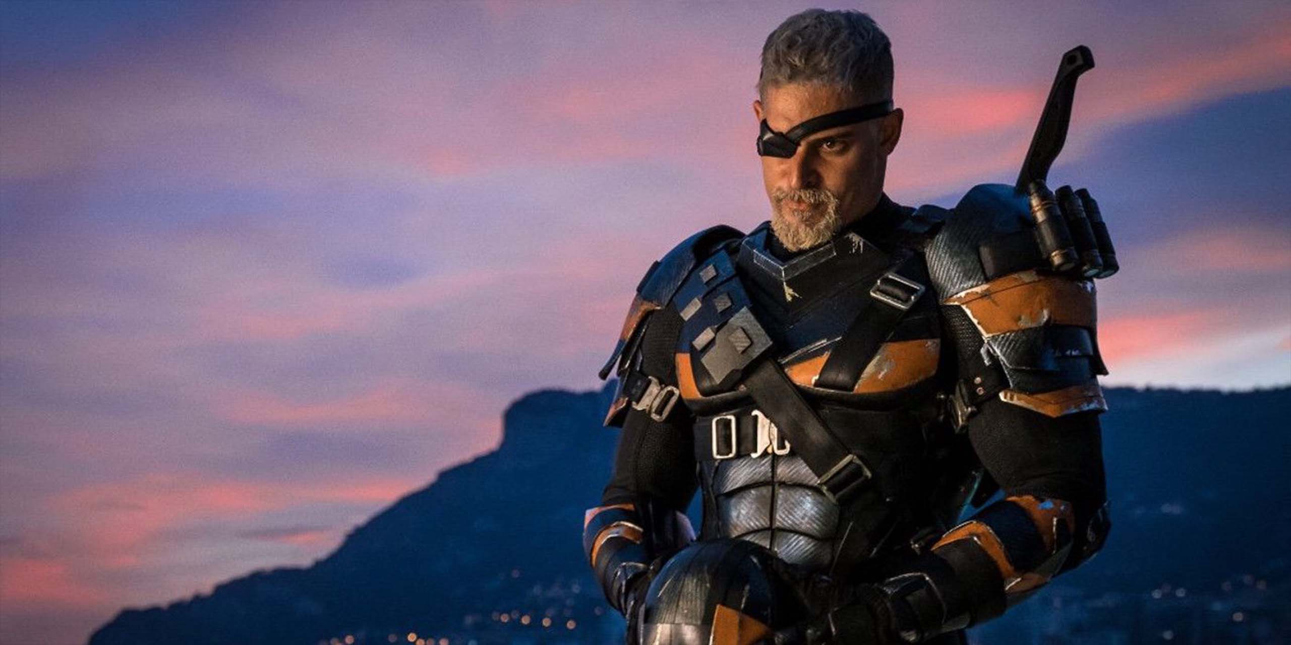 Joe Manganiello dans le rôle de Deathstroke dans Justice League.