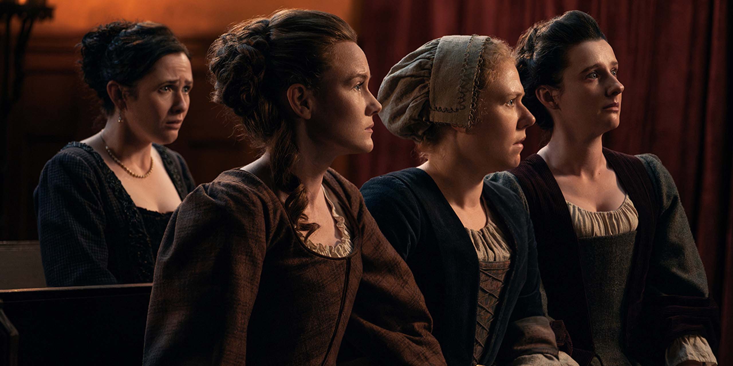 Jocasta, Letitia, Mrs. Fitz, et anet dans la saison 2 de Outlander: Blood of My Blood.