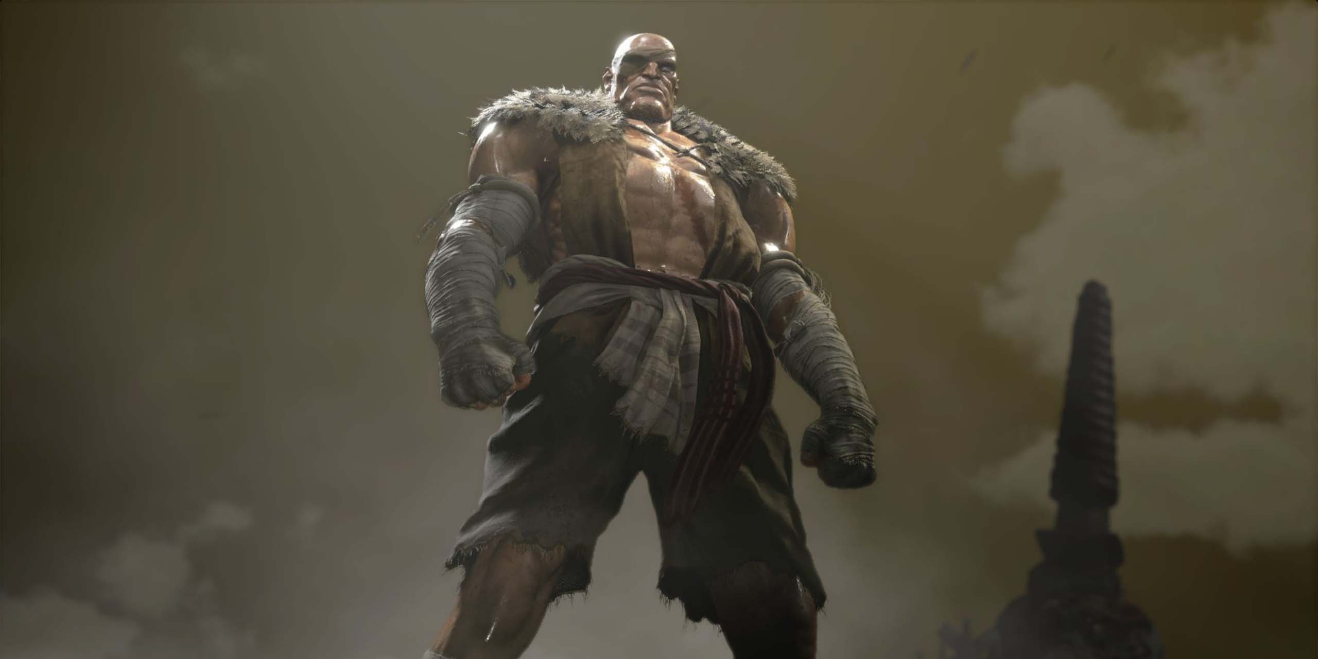 Sagat dans Street Fighter 6.