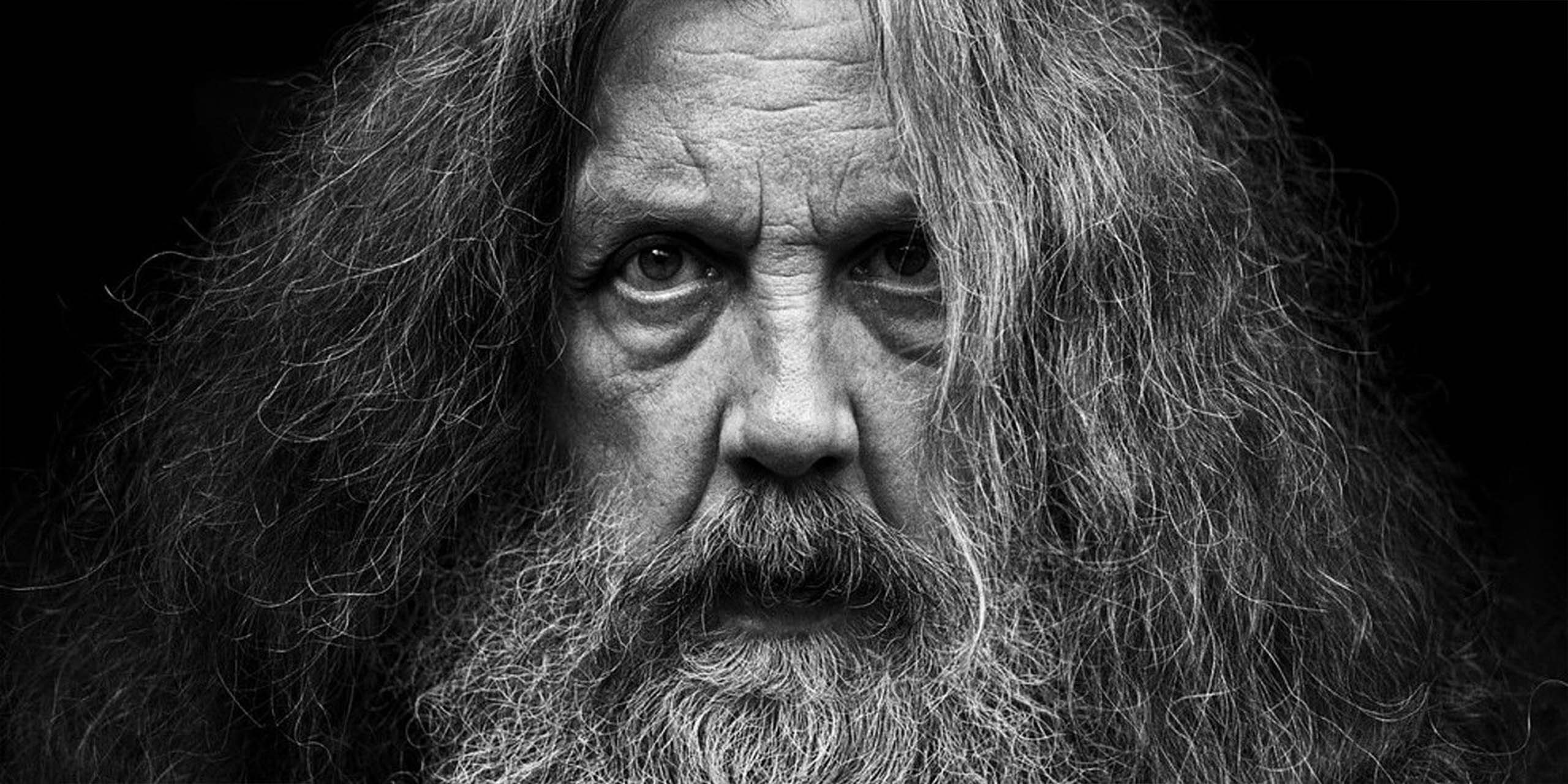 Photo d'Alan Moore.