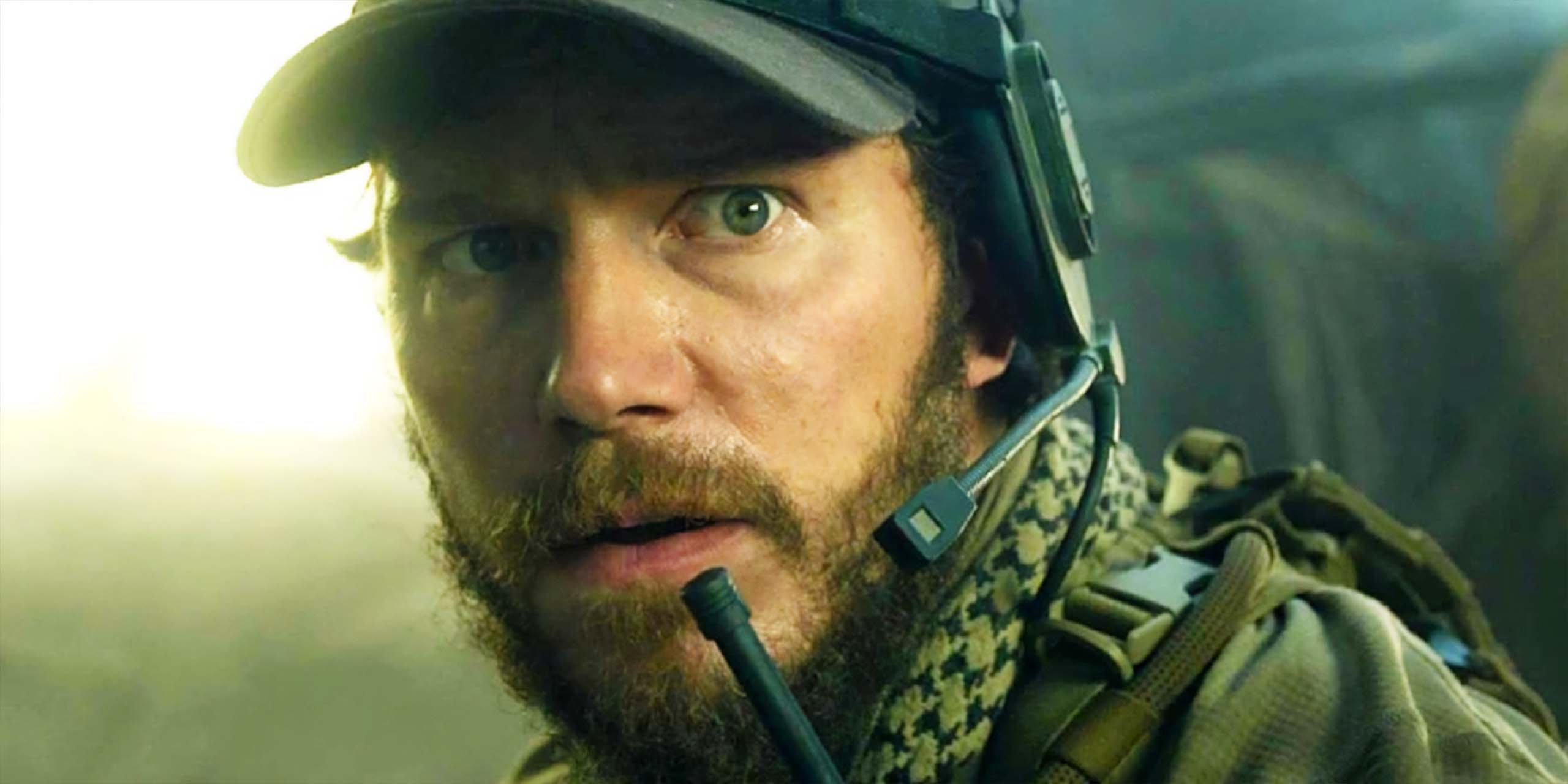 Chris Pratt, l'air sérieux dans le rôle de James Reece dans The Terminal List