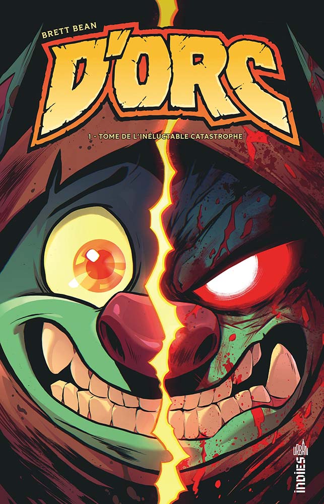 Couverture du tome 1 de D'Orc par Brett Bean chez Urban Comics.