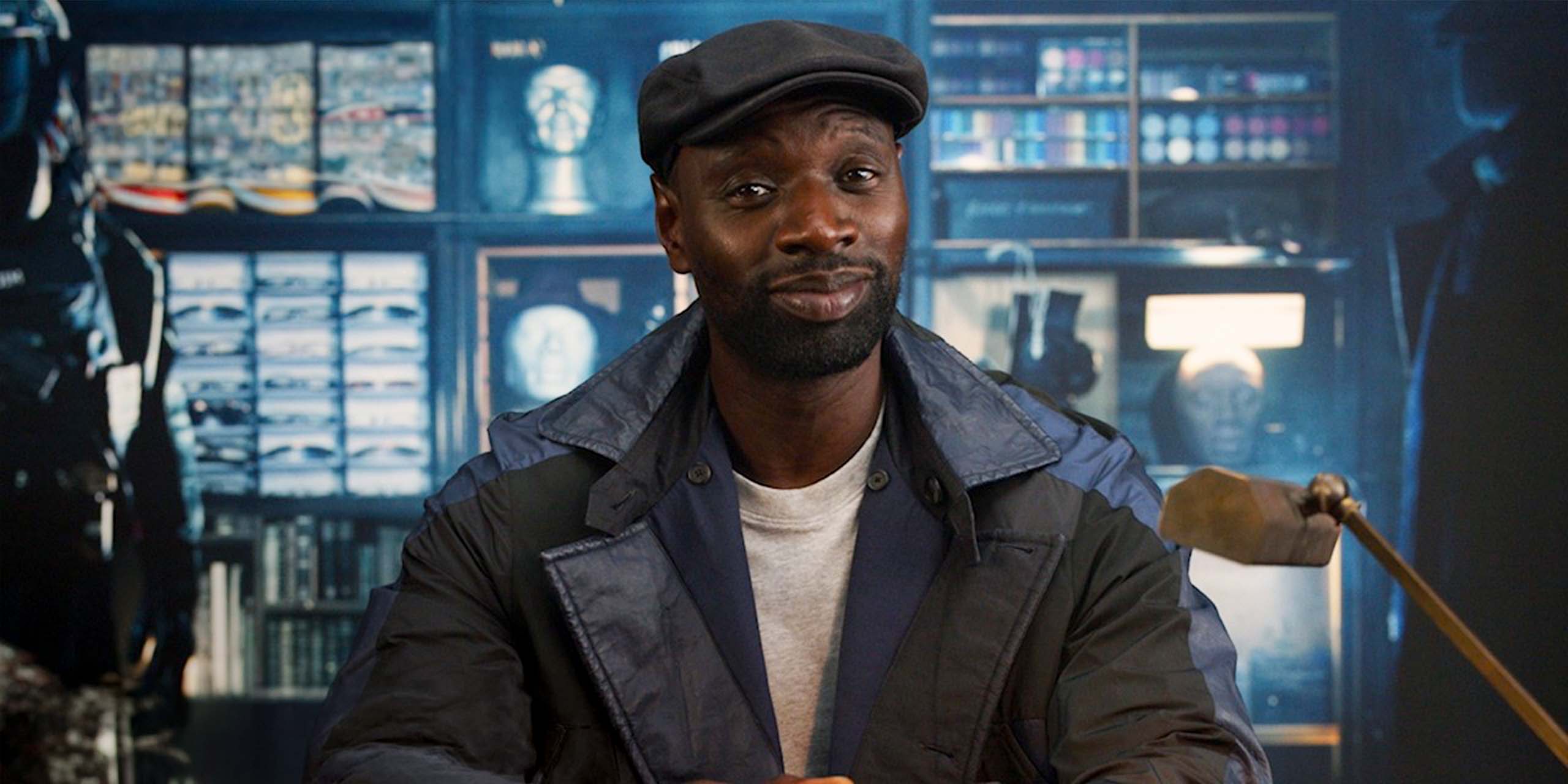 Assane (Omar Sy) dans la série Lupin sur Netflix.