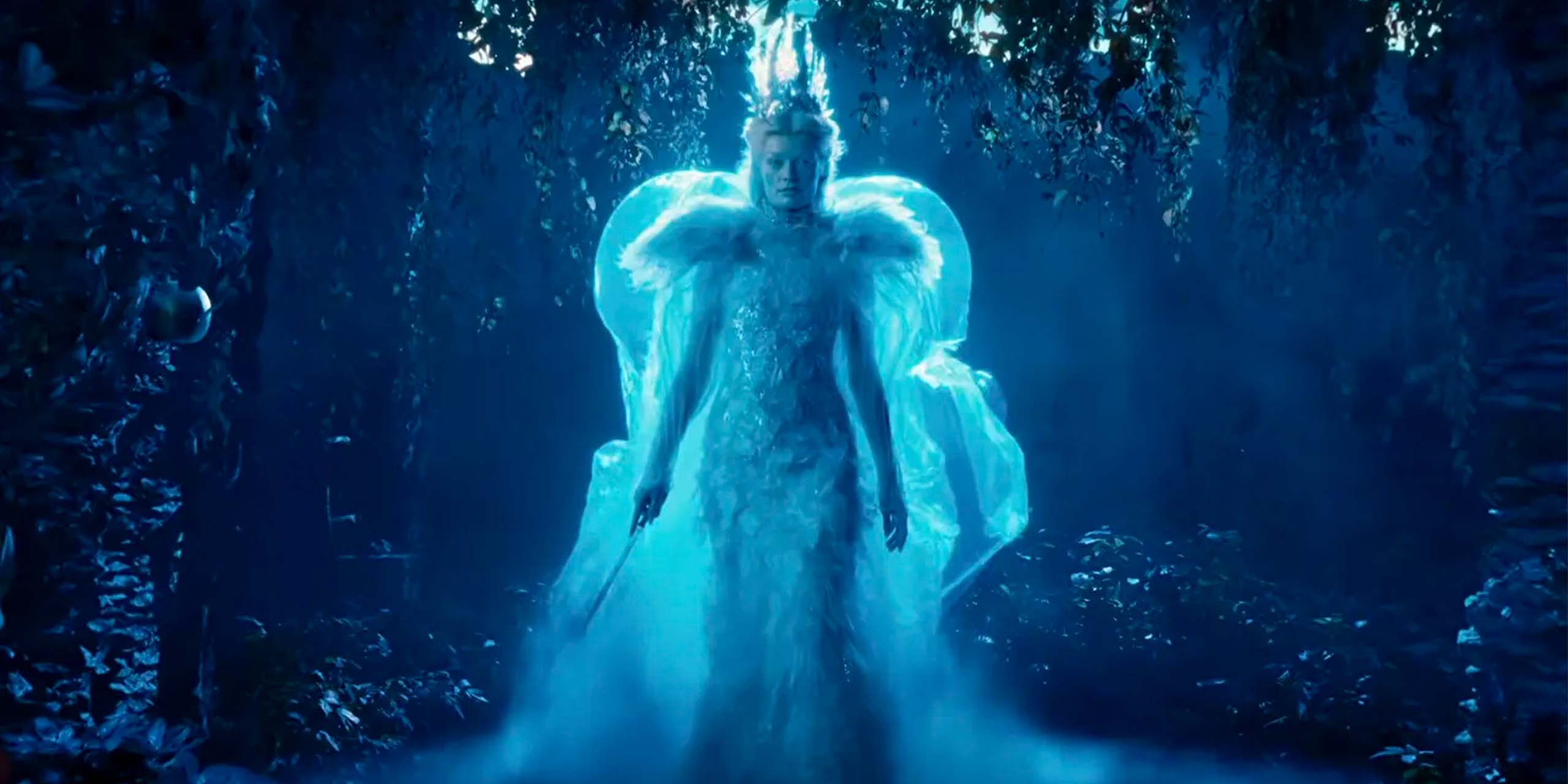 Jadis (Emma Mackey), la Sorcière Blanche, dans Narnia : le Neveu du magicien.