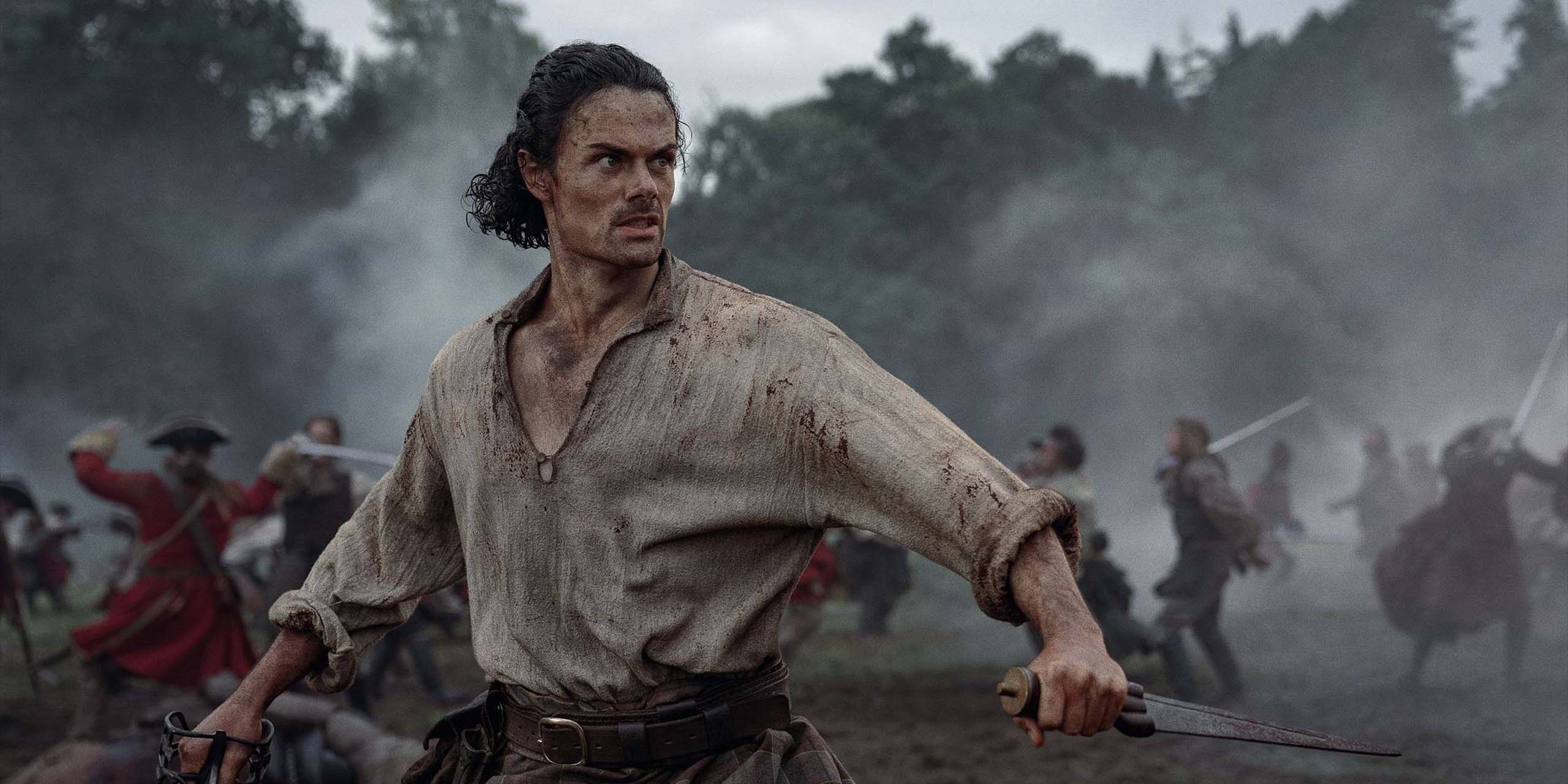 Jamie Roy (Brian Fraser) dans Outlander : Blood of My Blood saison 2.
